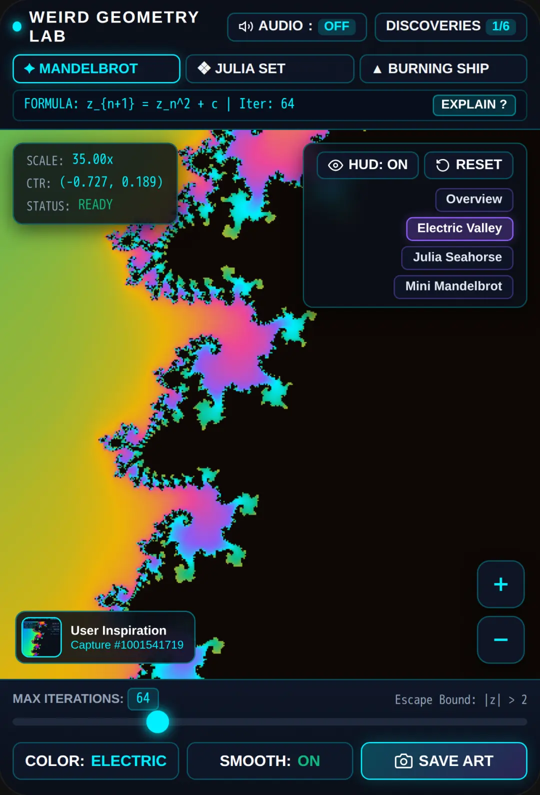 Weird Geometry Lab - Fractal Art Studio cover