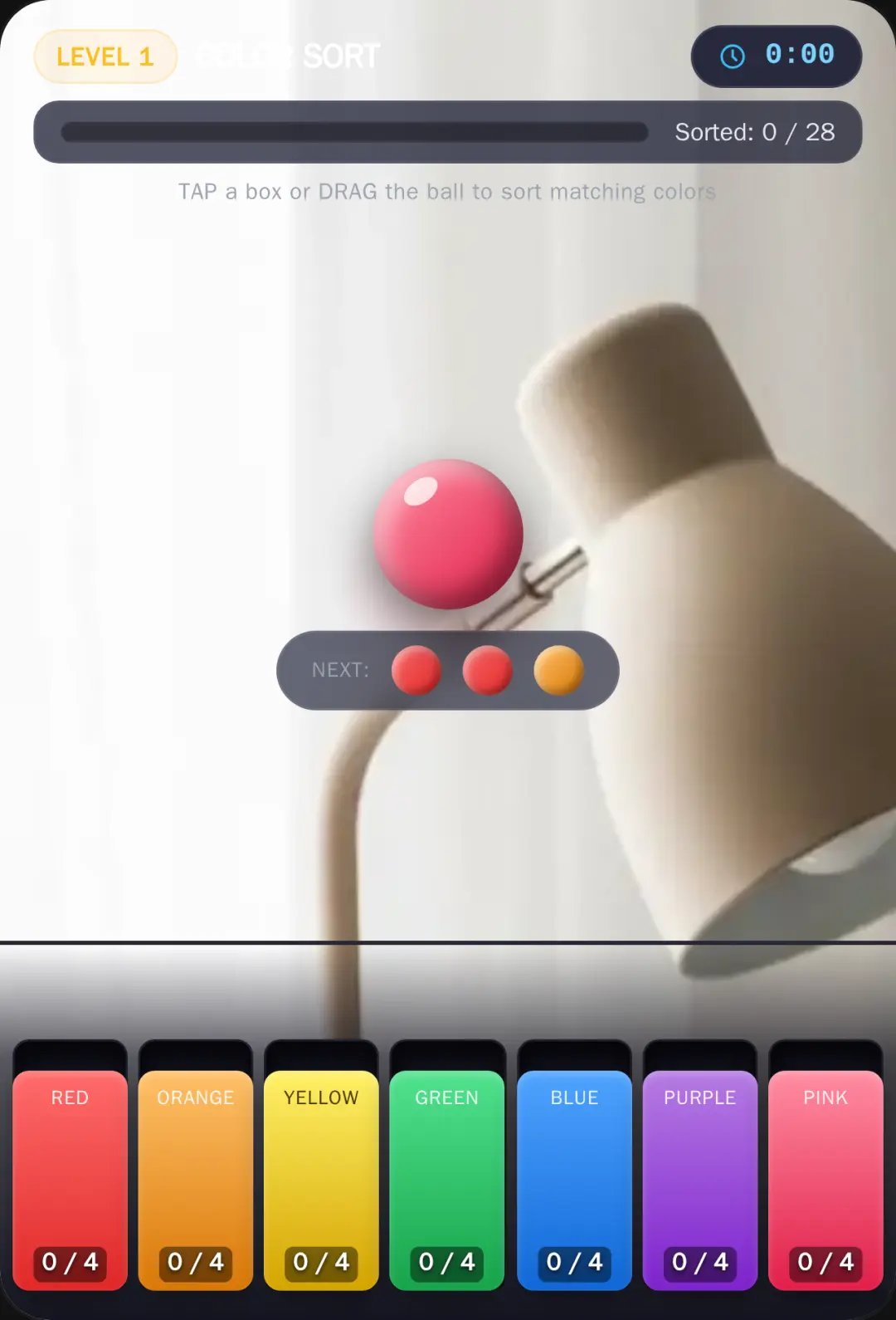 Color Sort Shelf cover