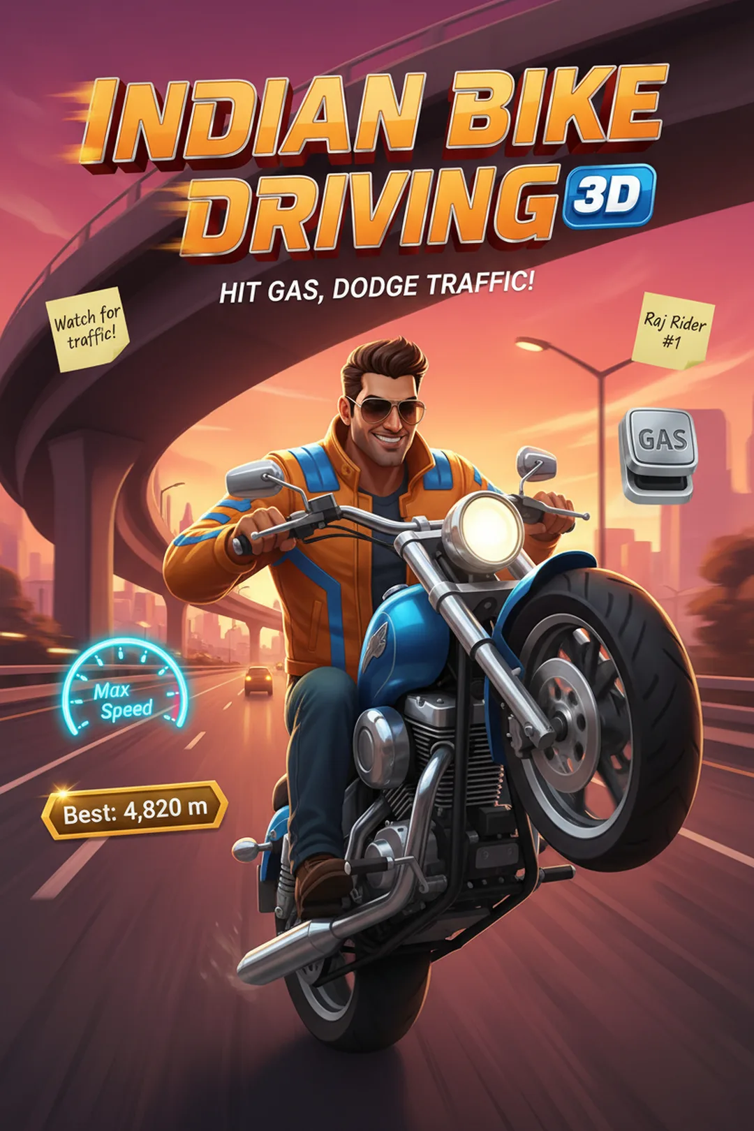 Indian Bike Driving 3D cover