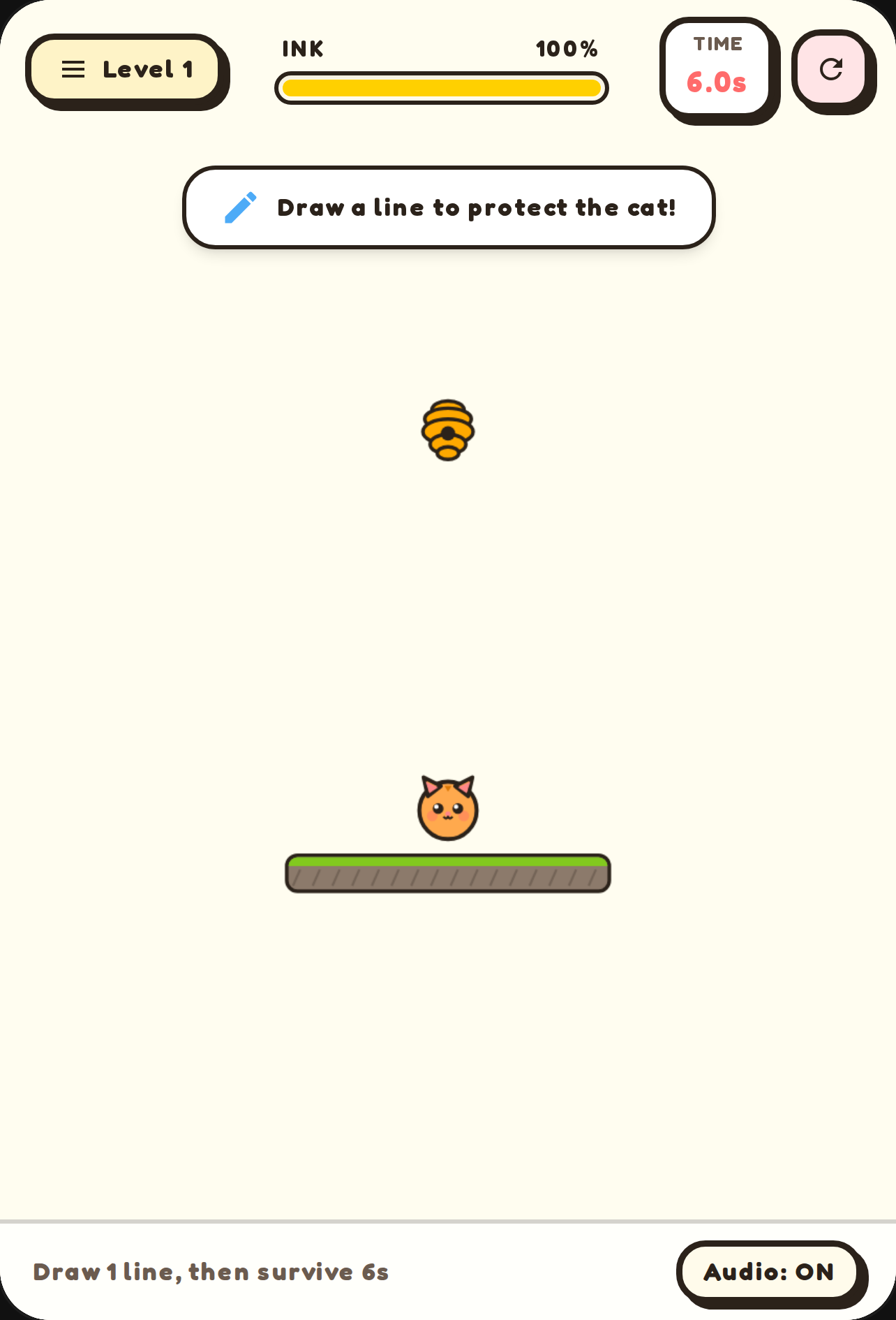 Save the Cat from the Bees🐈🐝 cover