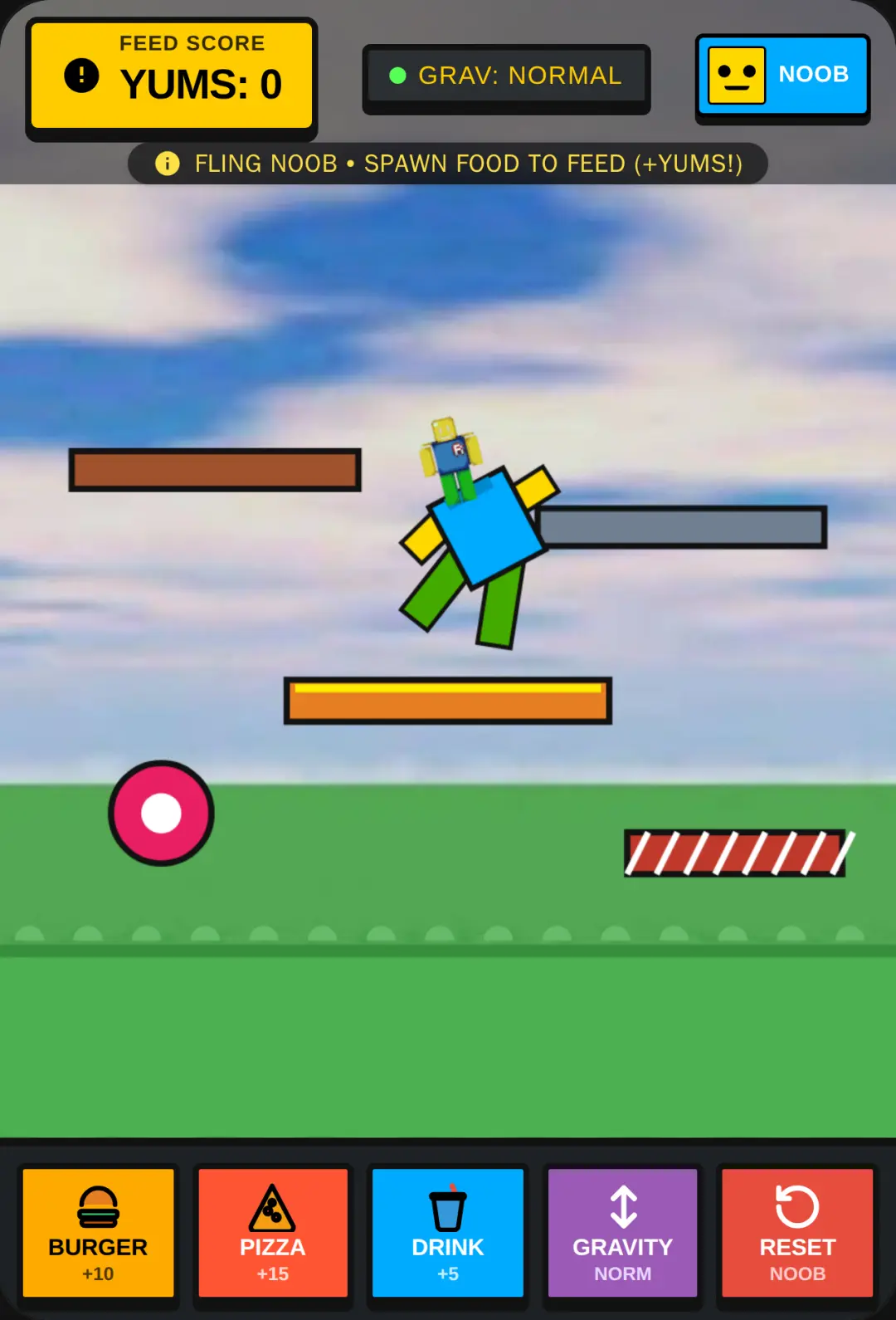 Robloxian Noob Ragdoll Sandbox cover