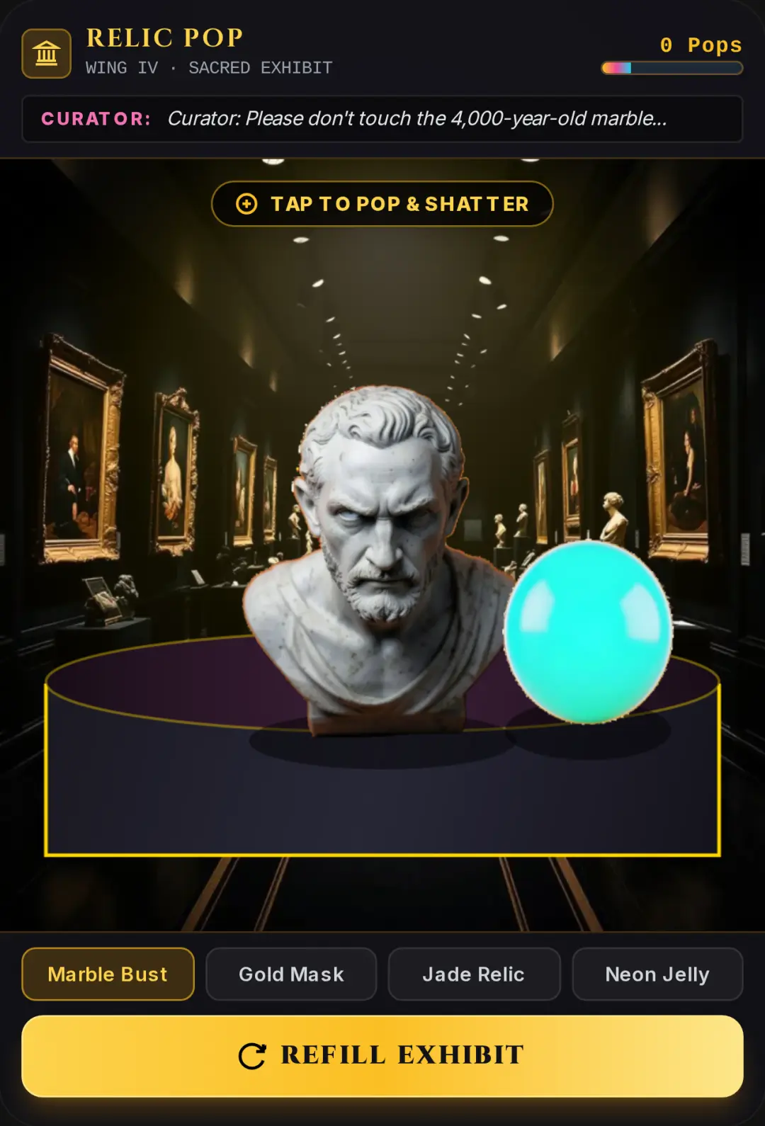 Relic Pop: Museum Panic cover