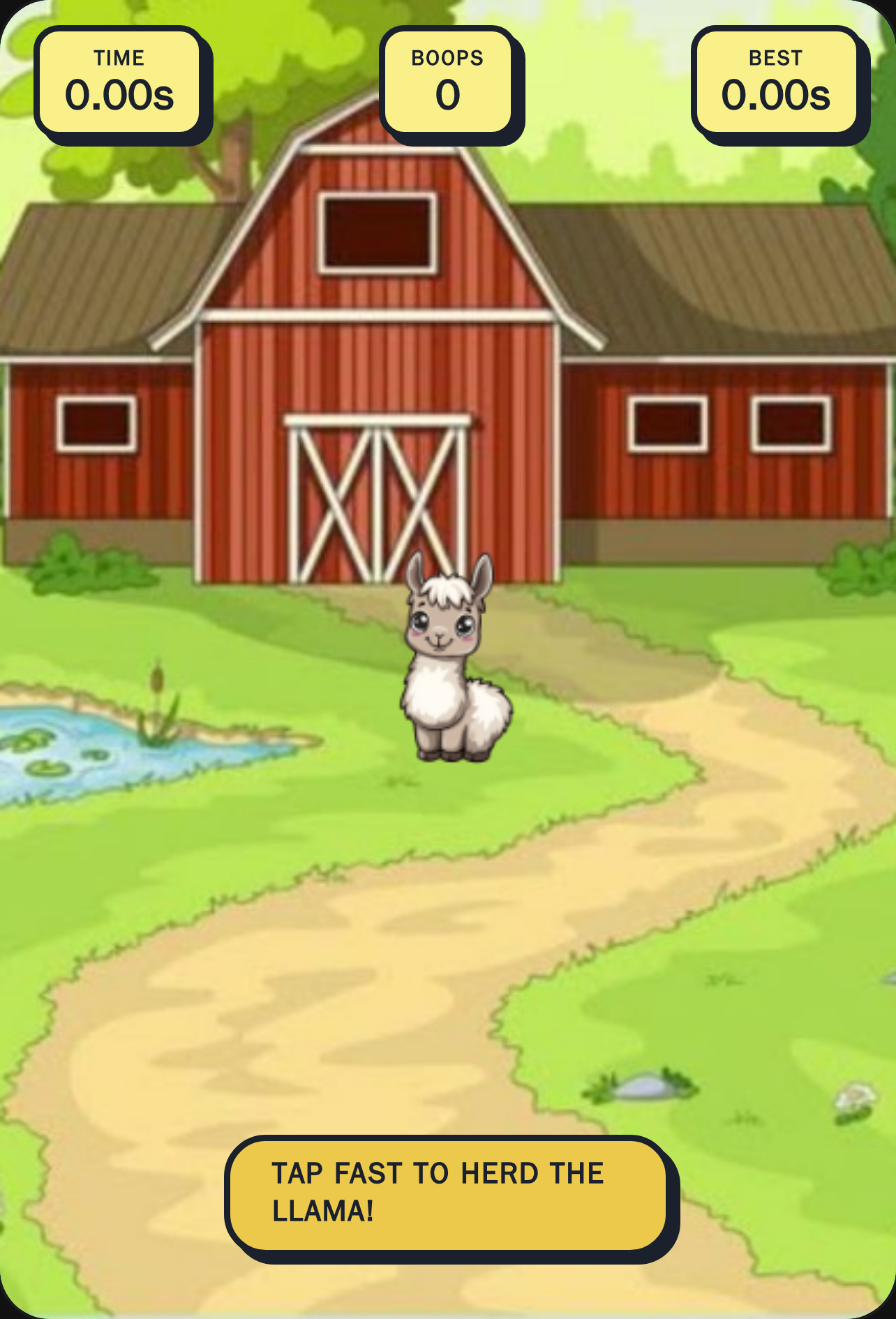 catch the llama cover