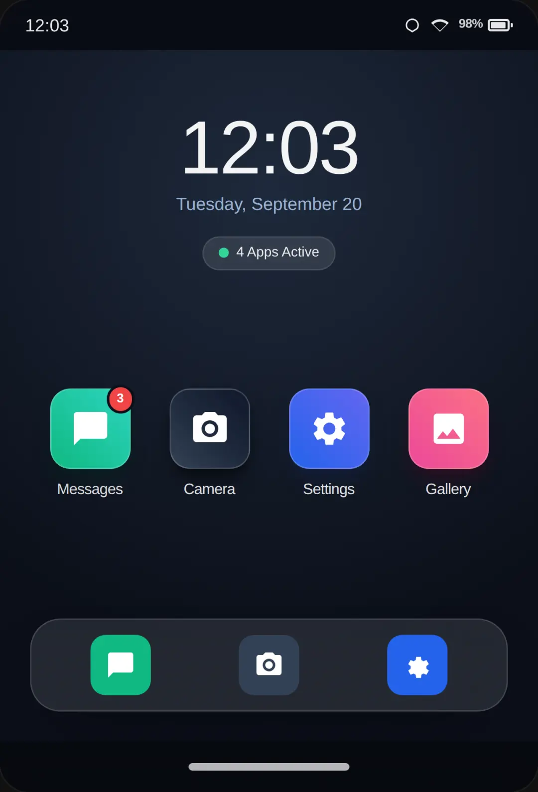 SleekPhone OS cover
