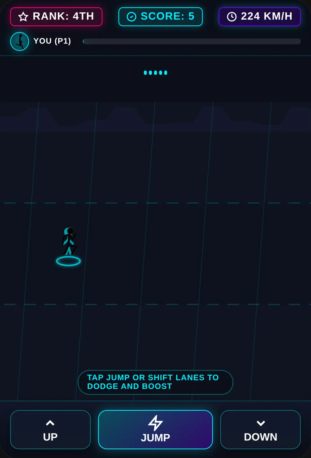 Neon Stickman Rush cover