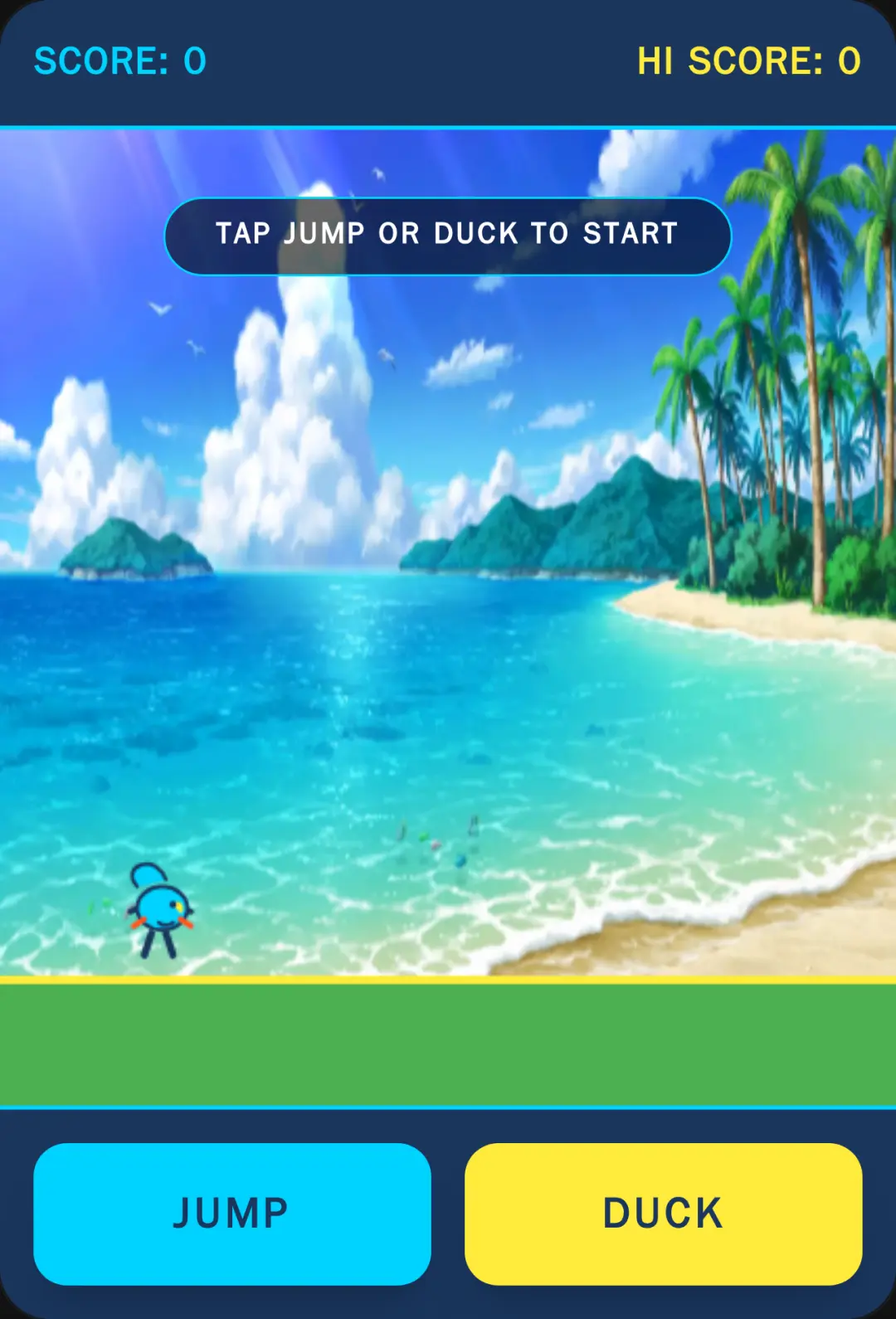 Stitch Tropical Runner cover