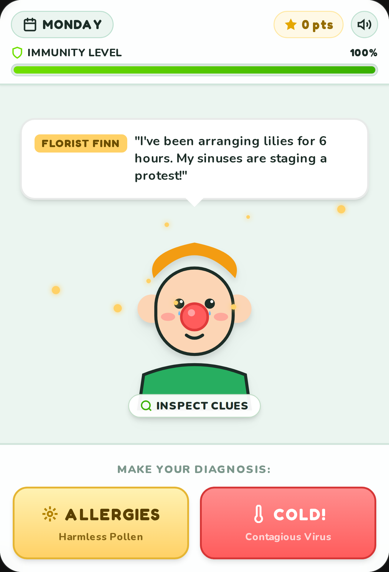 Symptom Sleuth: Definitely Allergies! cover