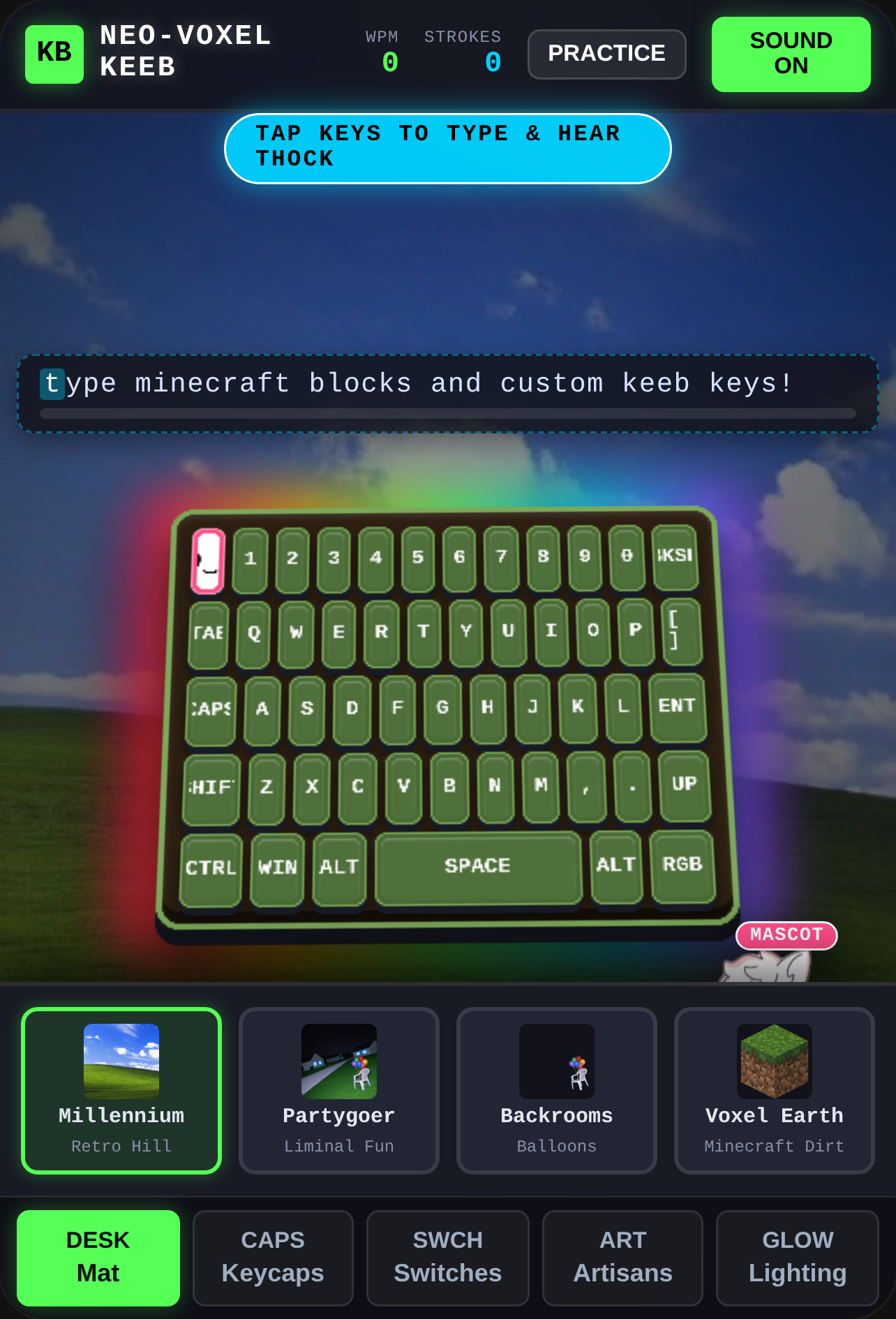 Neo-Voxel Custom Keeb Studio cover