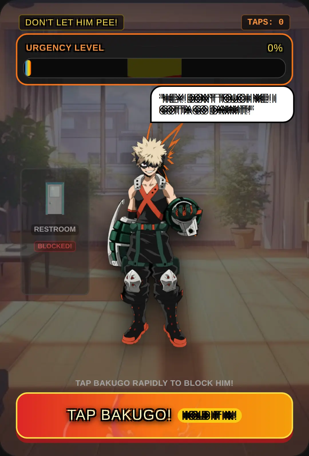 Bakugo's Bladder Trouble cover