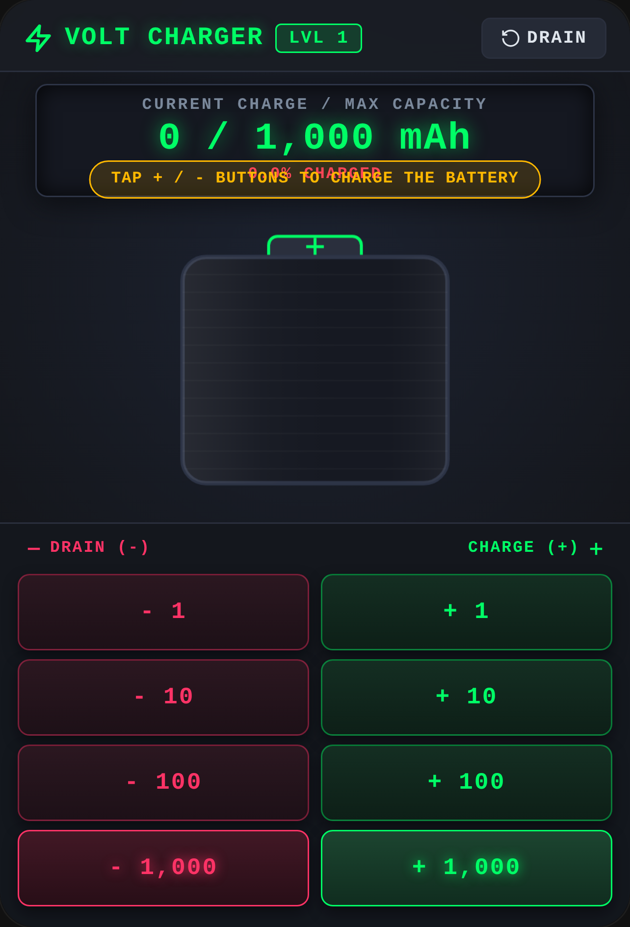 VOLT CHARGER - Battery Simulator cover
