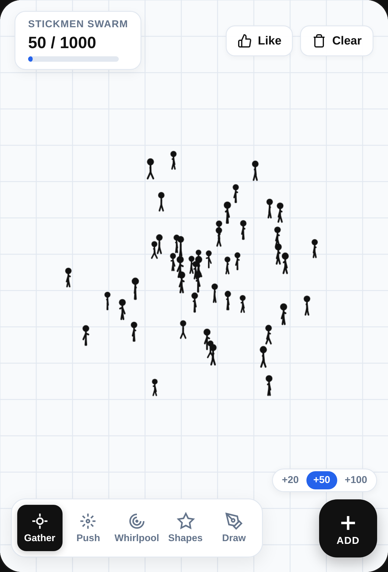Stickman Swarm Sandbox cover