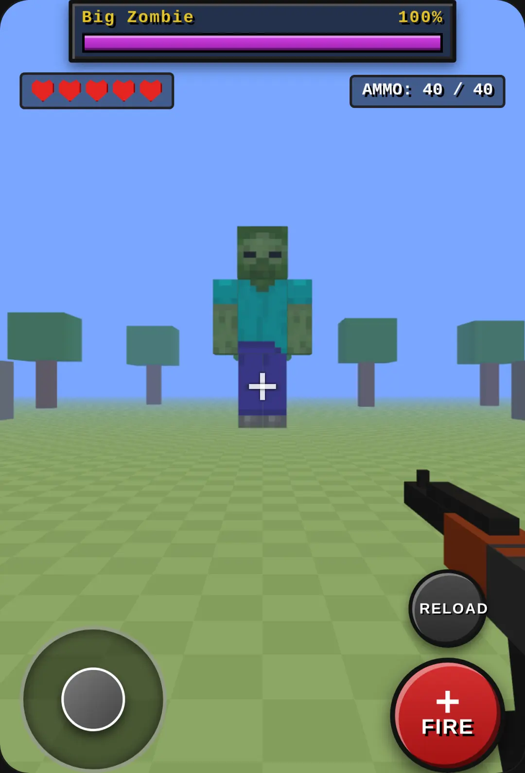 Minecraft Big Zombie FPS cover