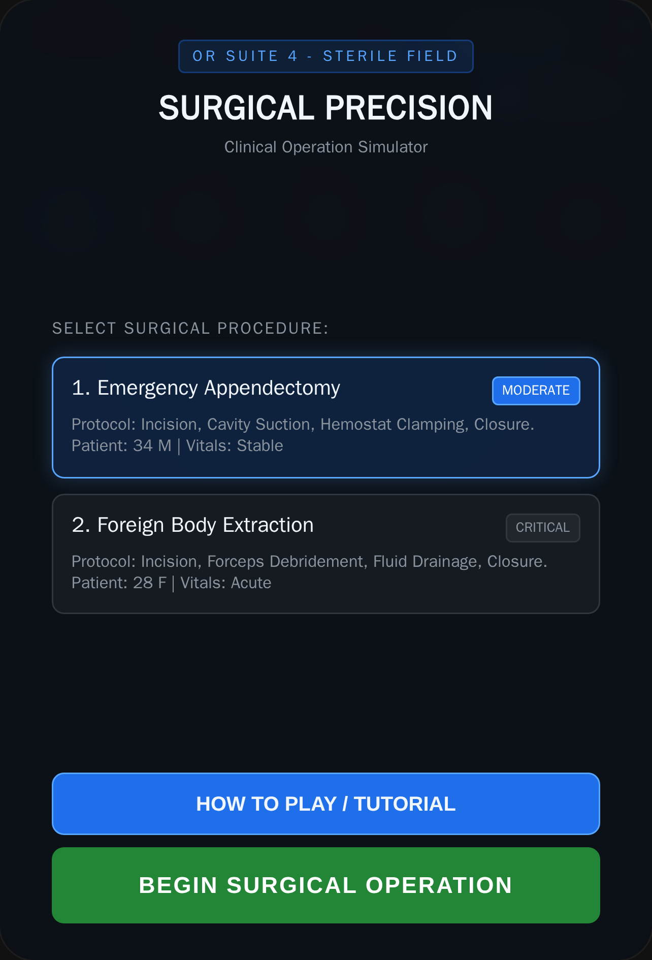 Surgical Precision Simulator cover