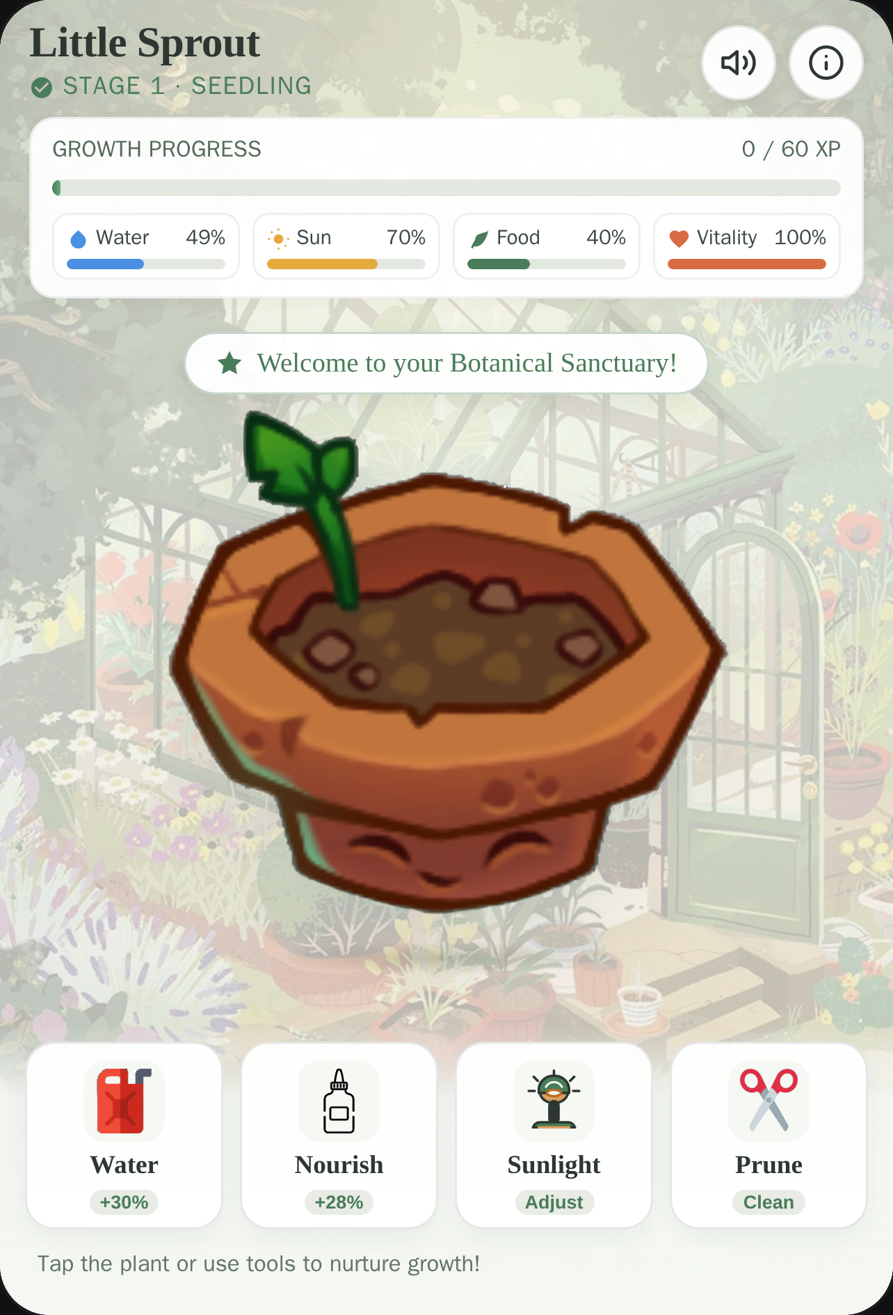 Botanical Sanctuary - Plant Care cover