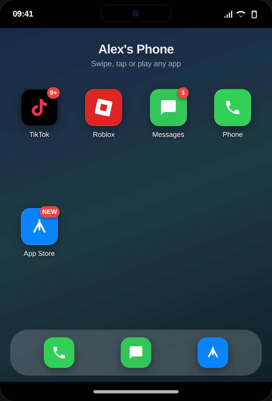 SmartPhone Simulator - TikTok, Roblox, Texting, Calling & AppStore cover