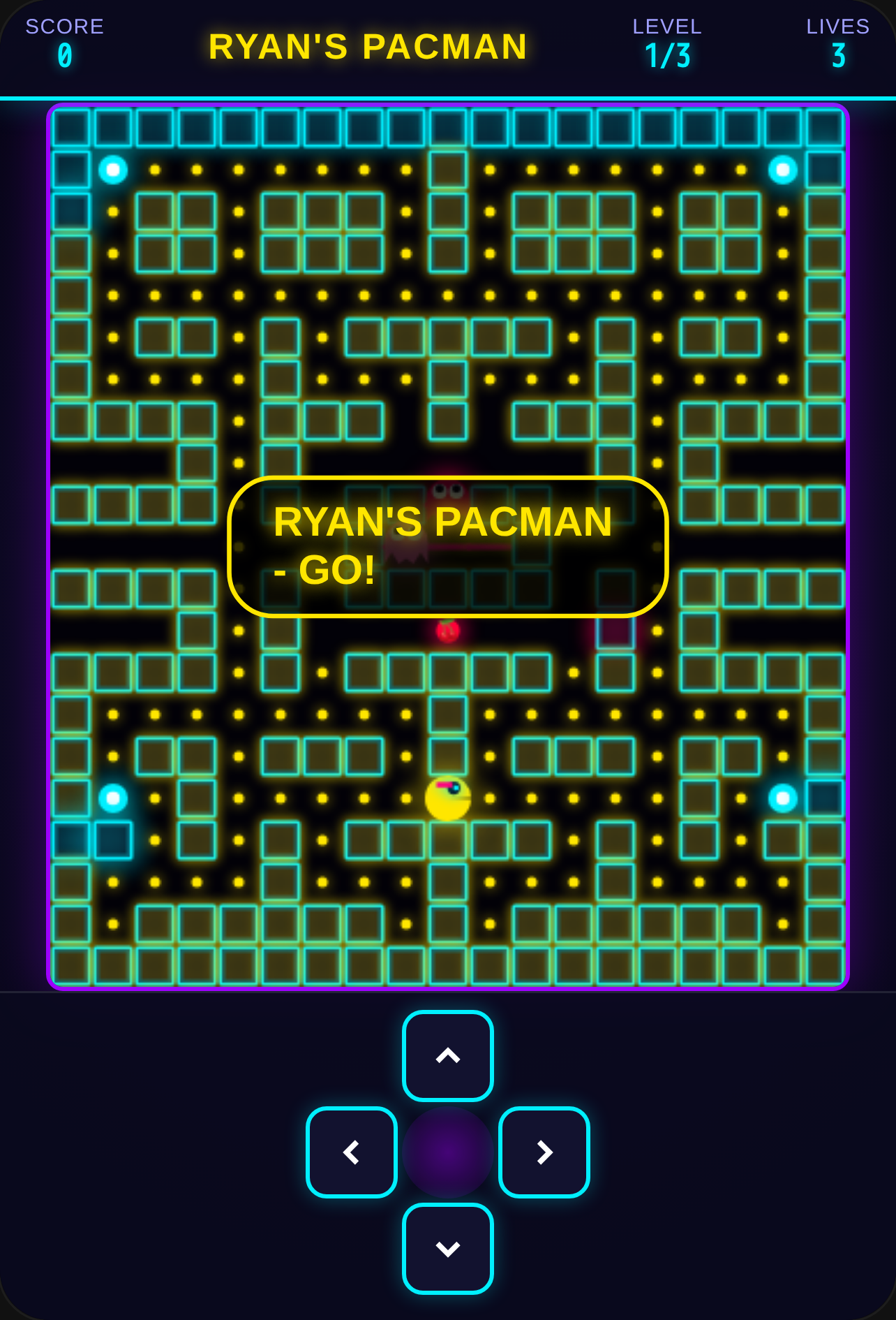 Ryan's Pacman cover