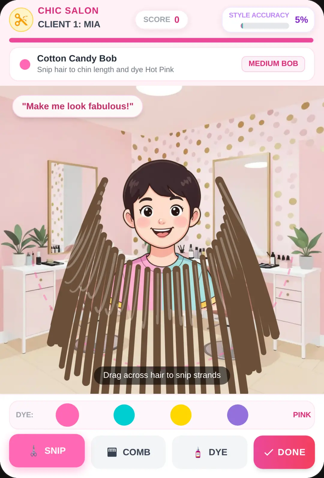 Snip and style beard salon cover