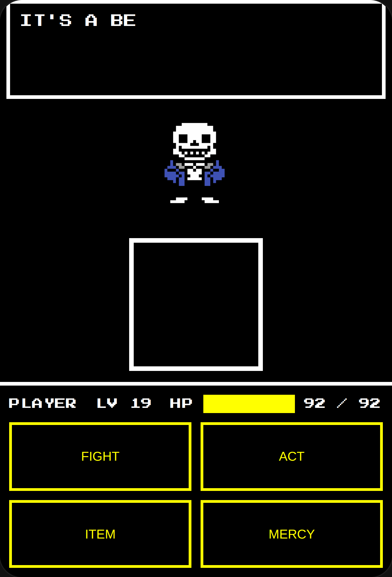 Sans Boss Fight cover