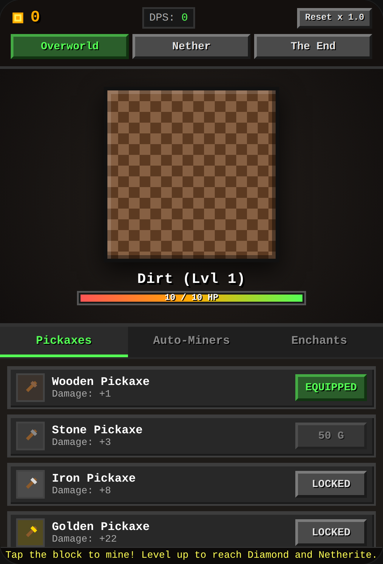 Minecraft Mining Simulator cover