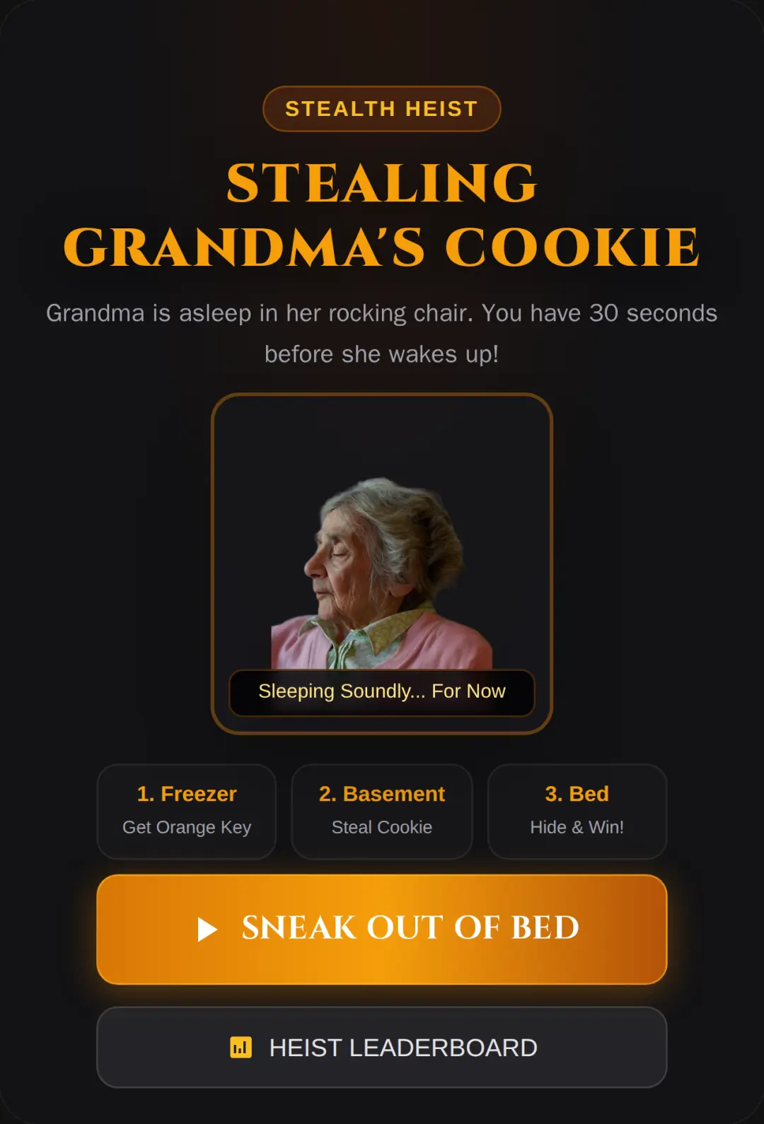 Stealing Grandma's Cookie cover