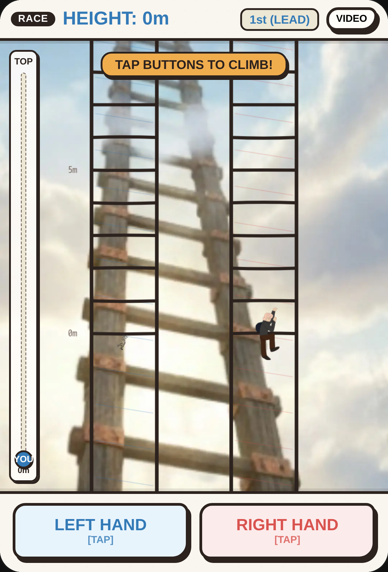 Ladder Climb Speed Challenge against OMZ cover