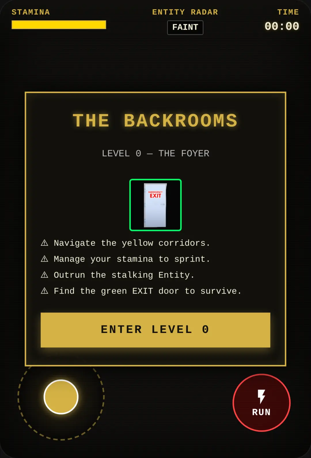 THE BACKROOMS: ESCAPE cover