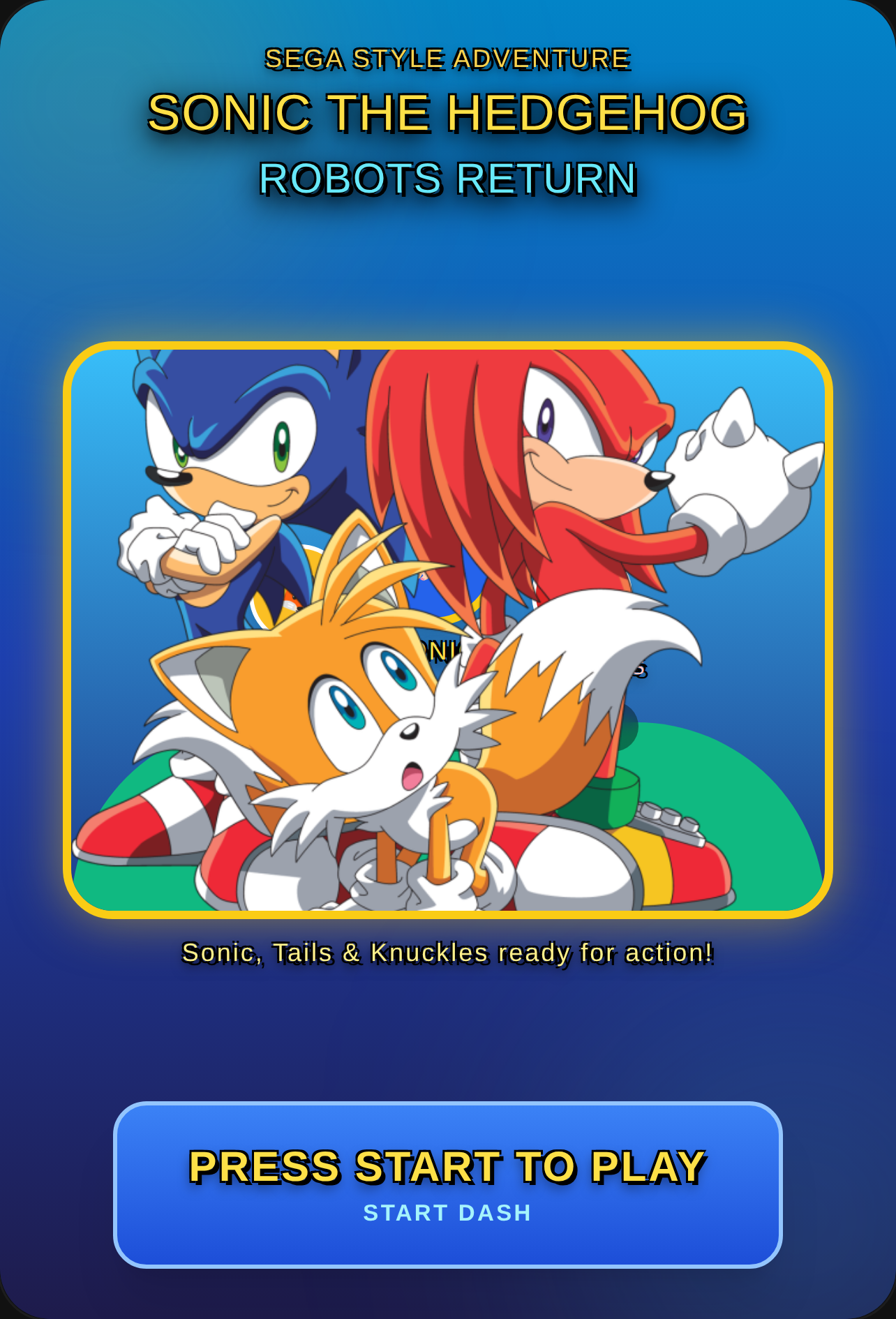 Sonic the Hedgehog Robots Return cover