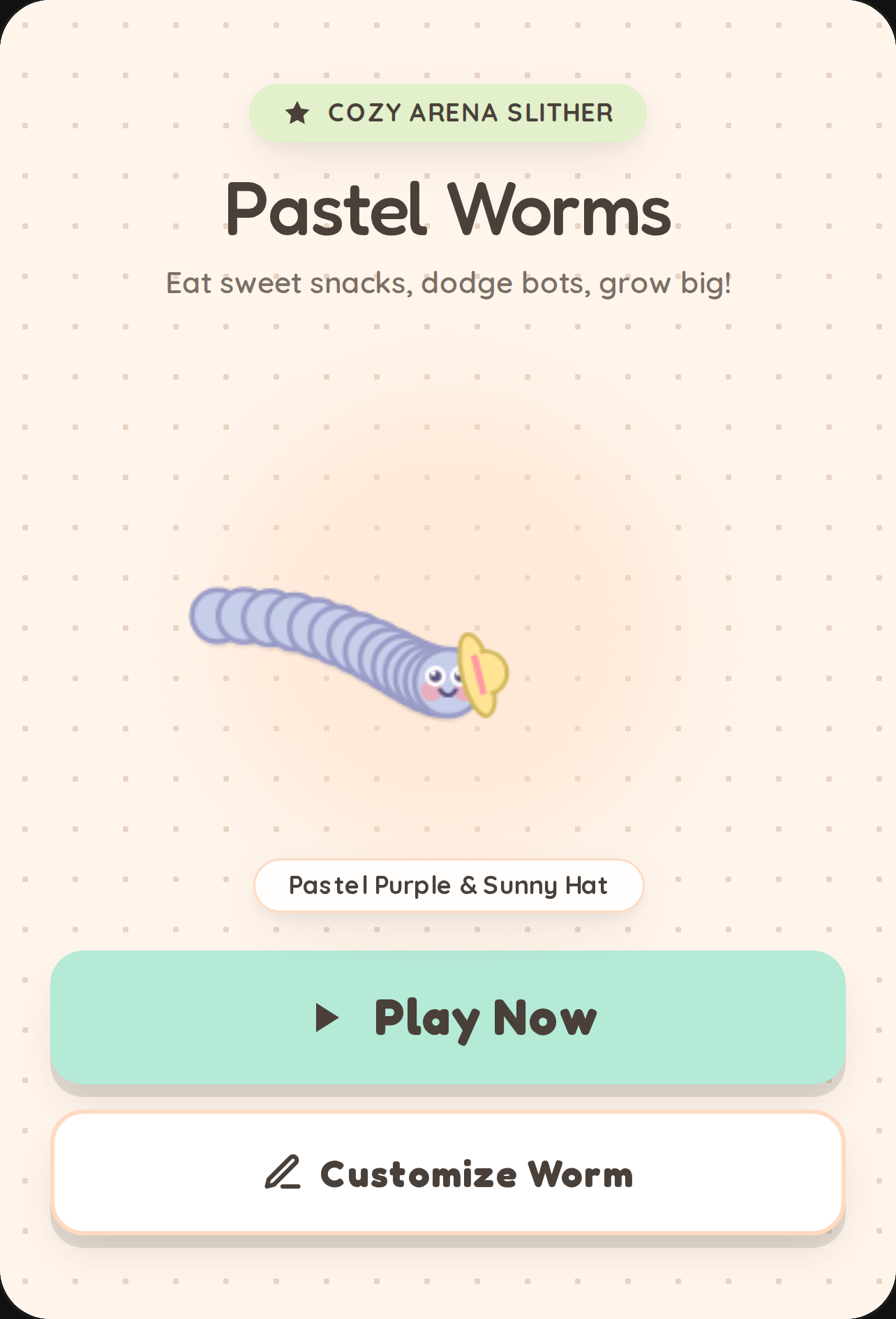 Cozy Pastel Worms🪱⭐ cover