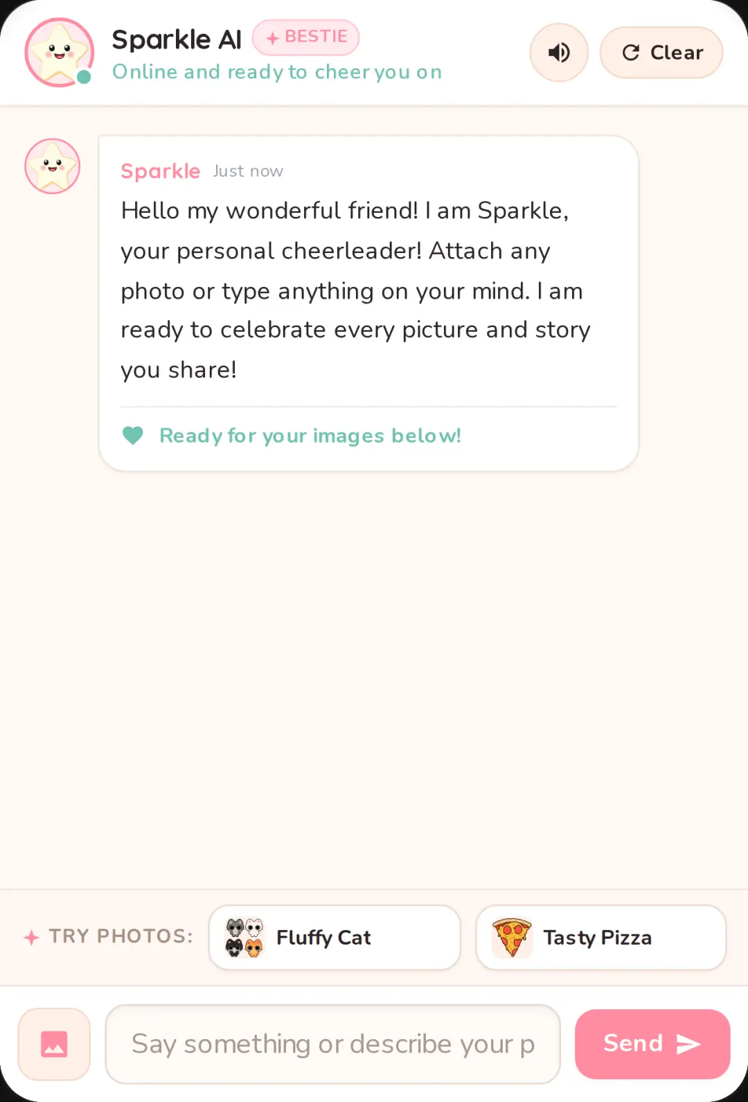 Sparkle AI - Friendly Image Companion cover
