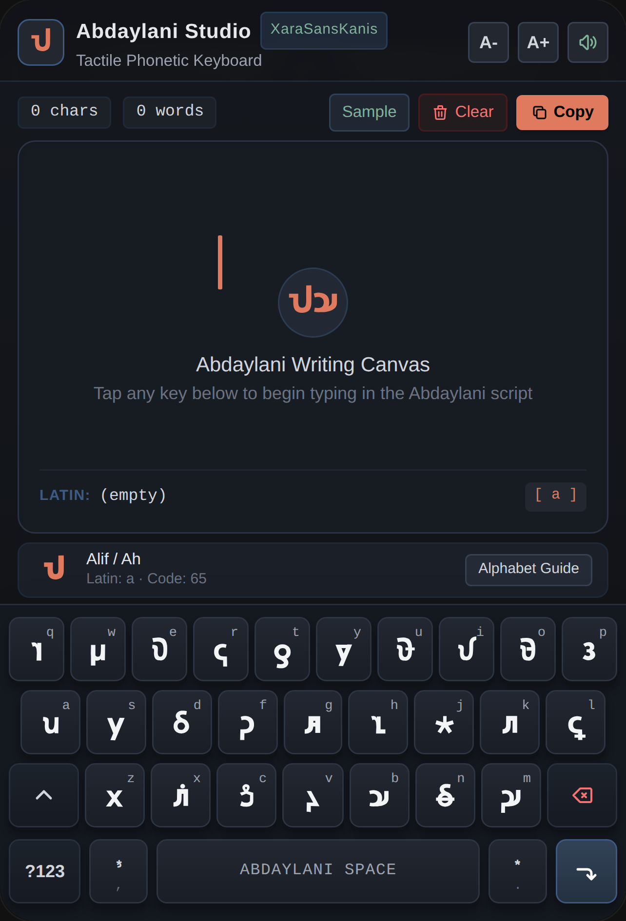 Abdaylani Keyboard cover