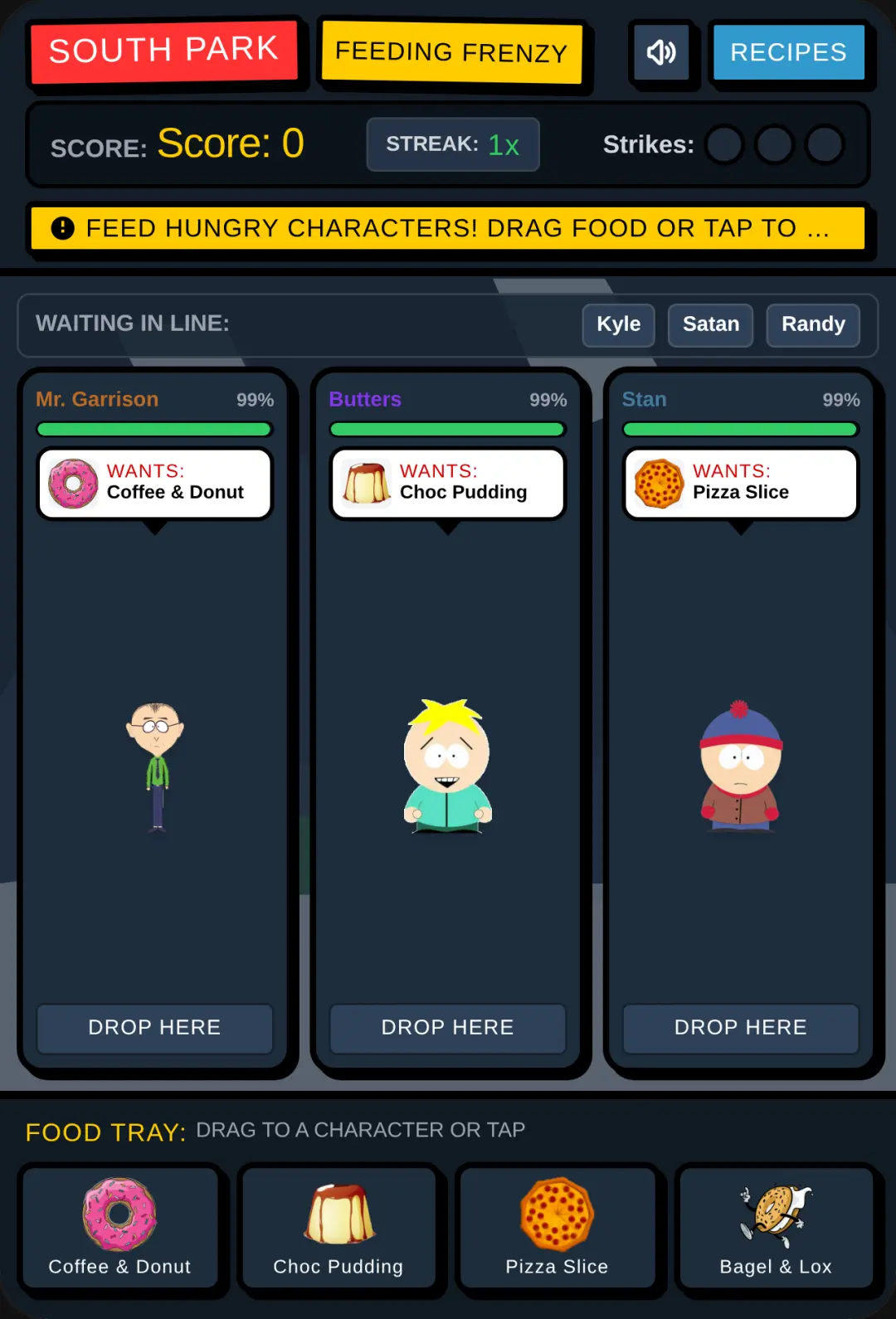 South Park Feeding Frenzy cover