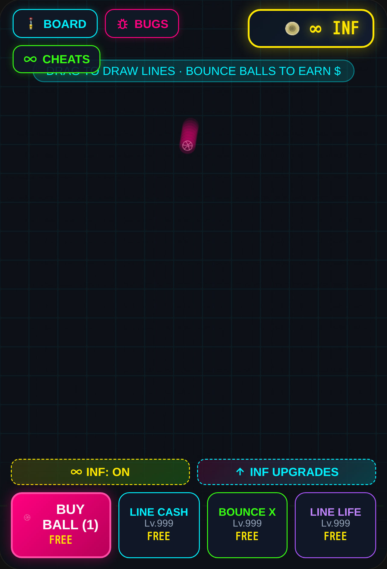 Neon Line Bounce Idle cover