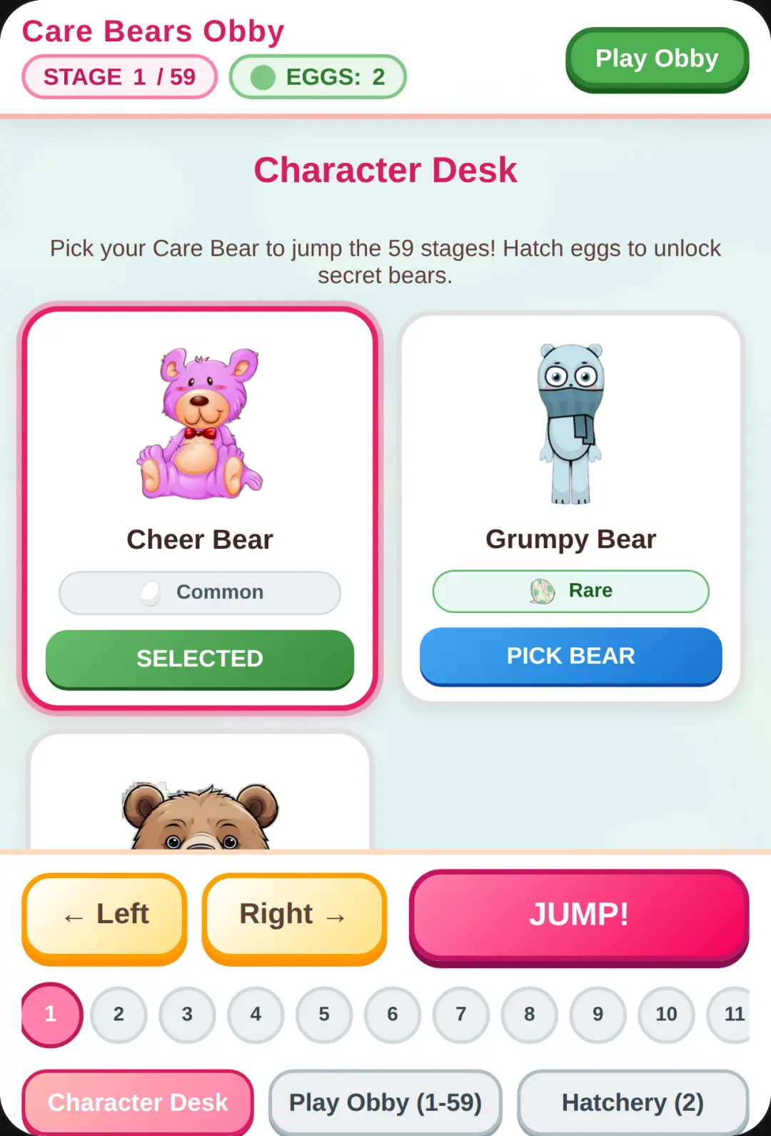 Care Bears 59-Stage Obby & Egg Hatchery cover