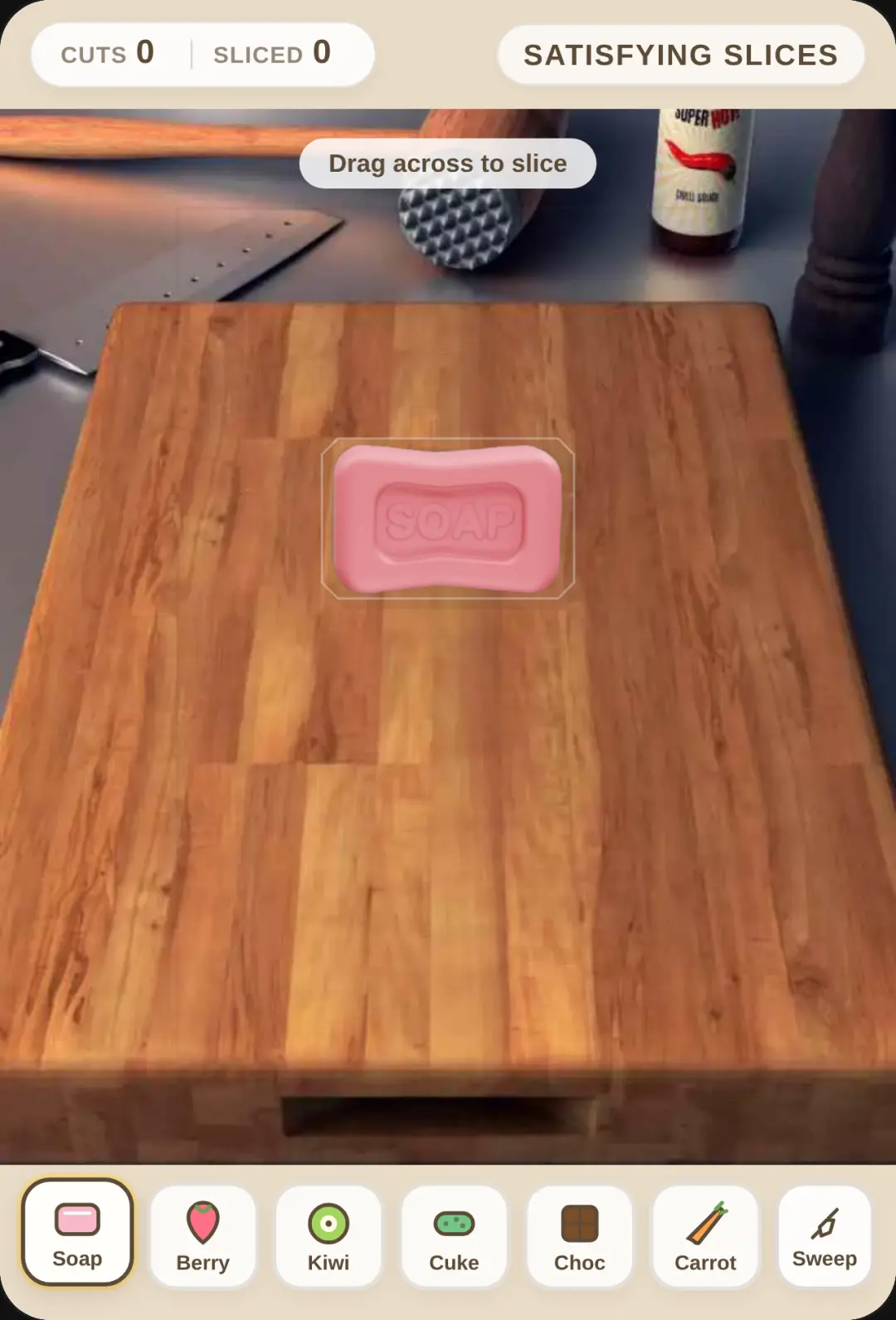 Satisfying Slices cover