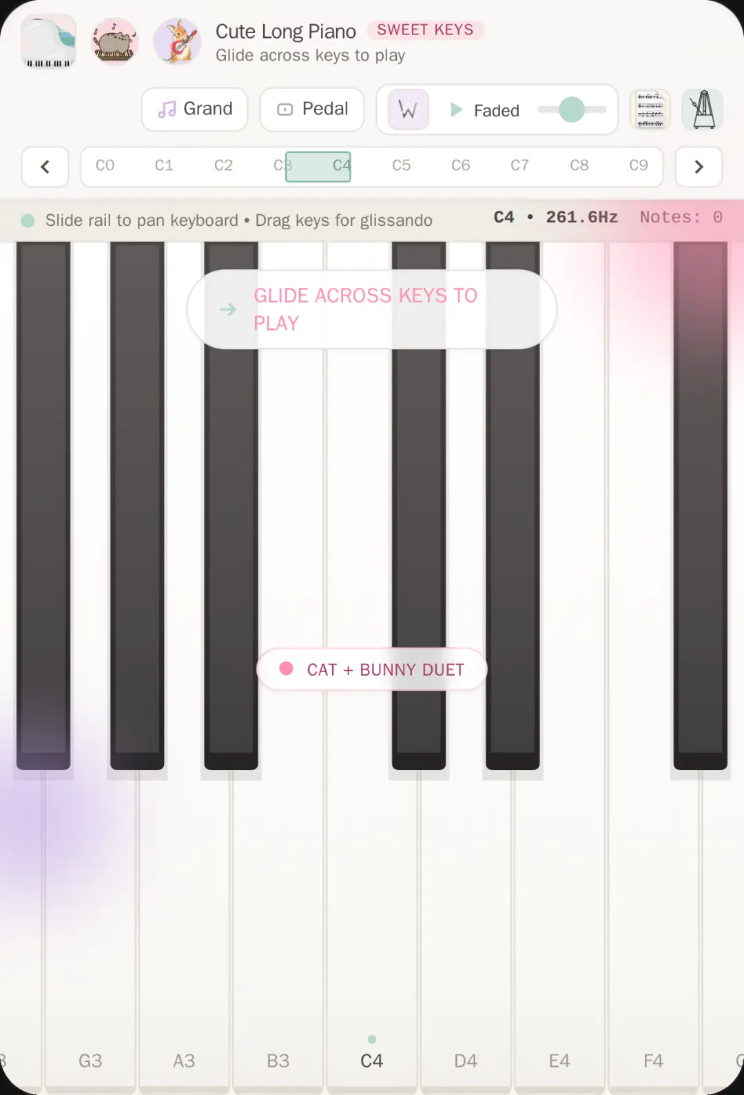 Pastel Long Piano cover