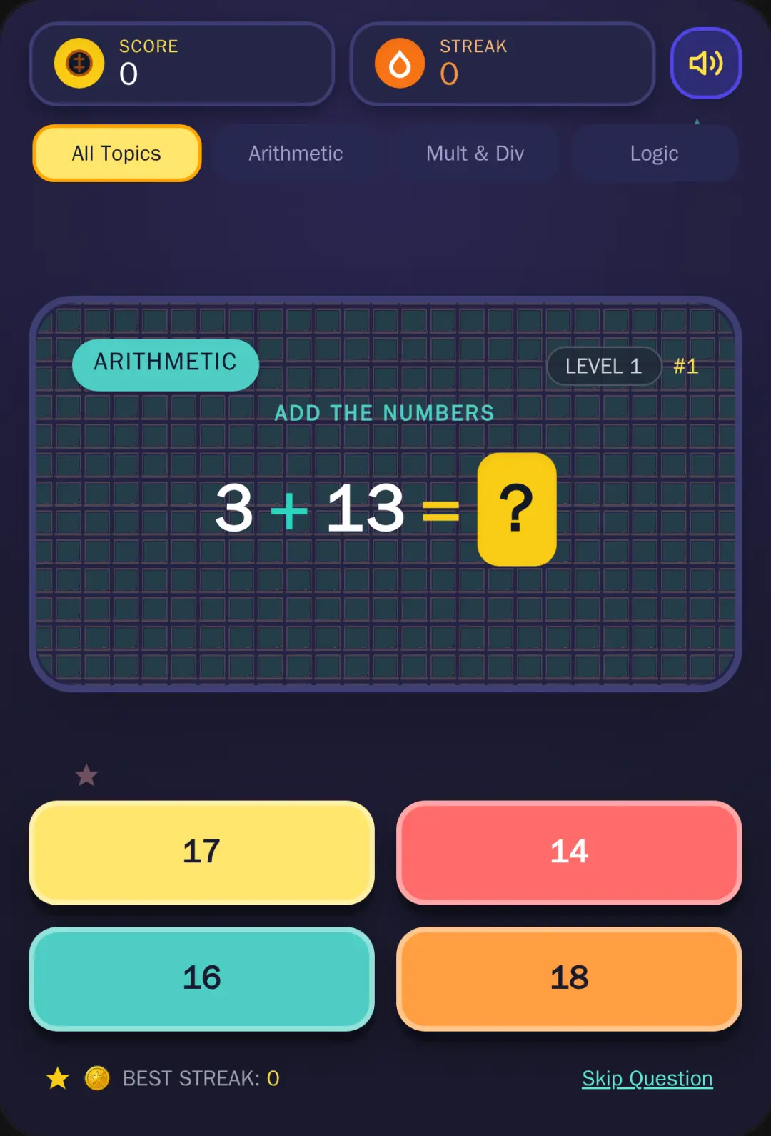Math Quest: Kids Math Puzzle cover
