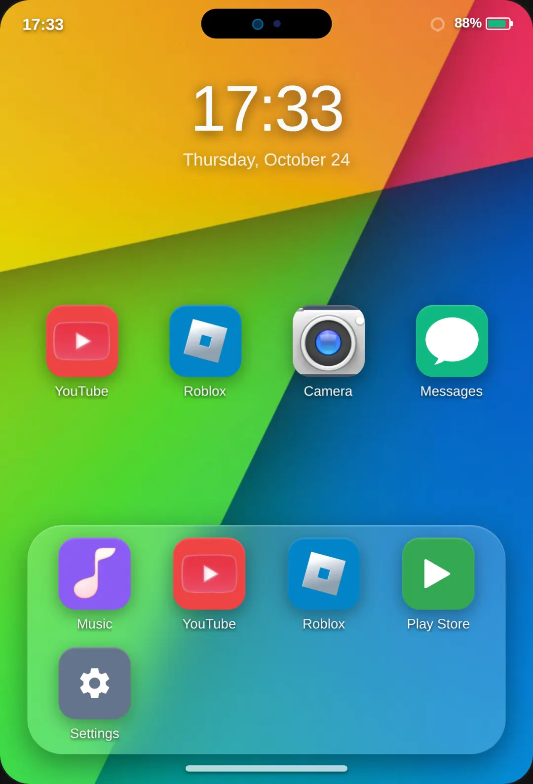 Realistic Smartphone OS cover