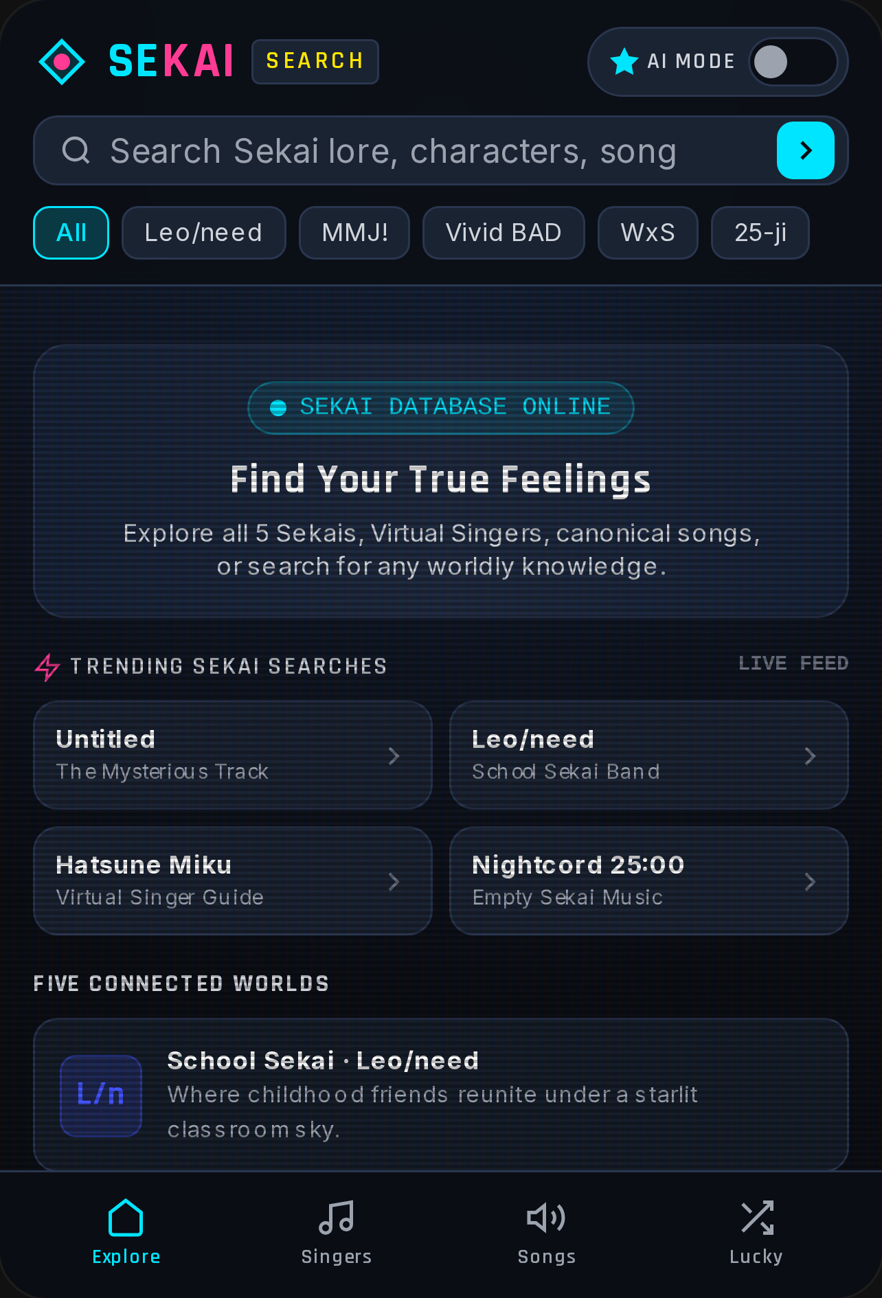 SEKAI Search cover