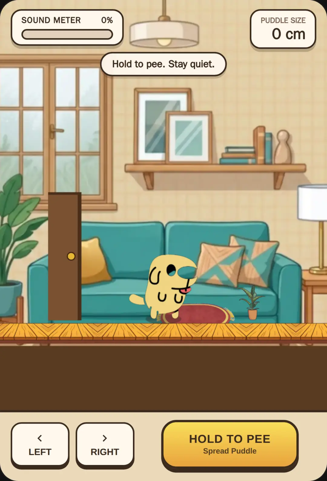 Sneaky Pee Dog cover