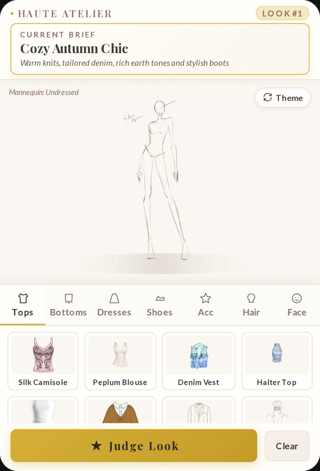 Haute Atelier - Fashion Doll Dress Up cover