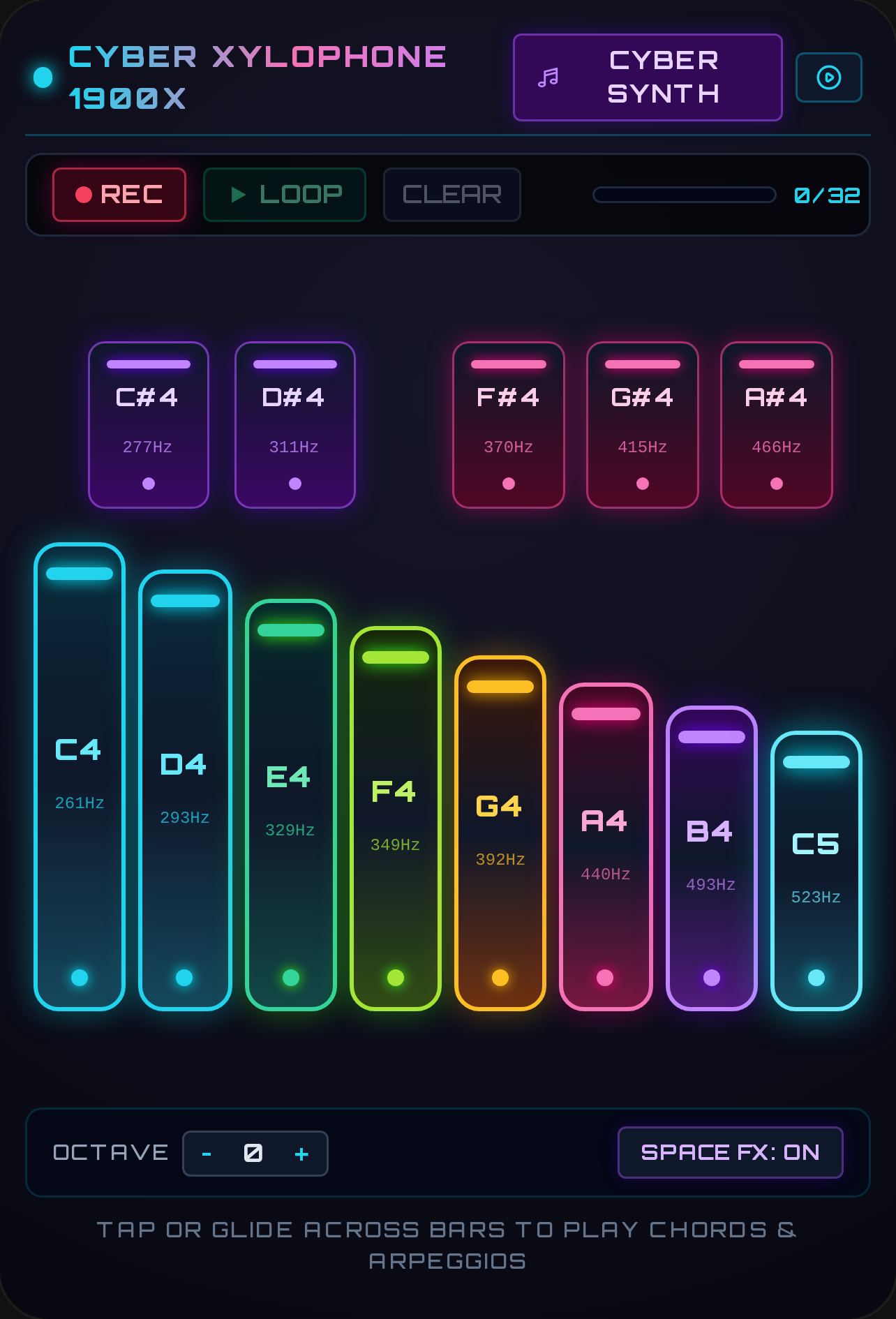 CYBER XYLOPHONE 1900X cover
