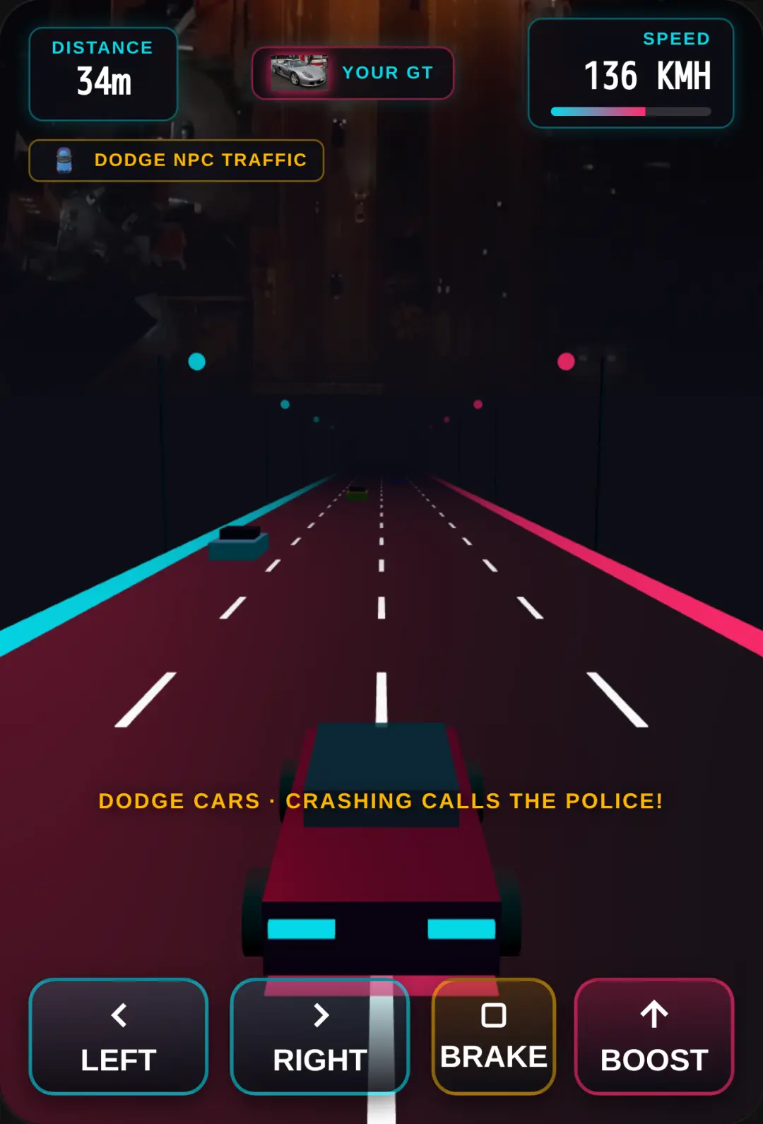 Neon Highway Phonk Pursuit cover