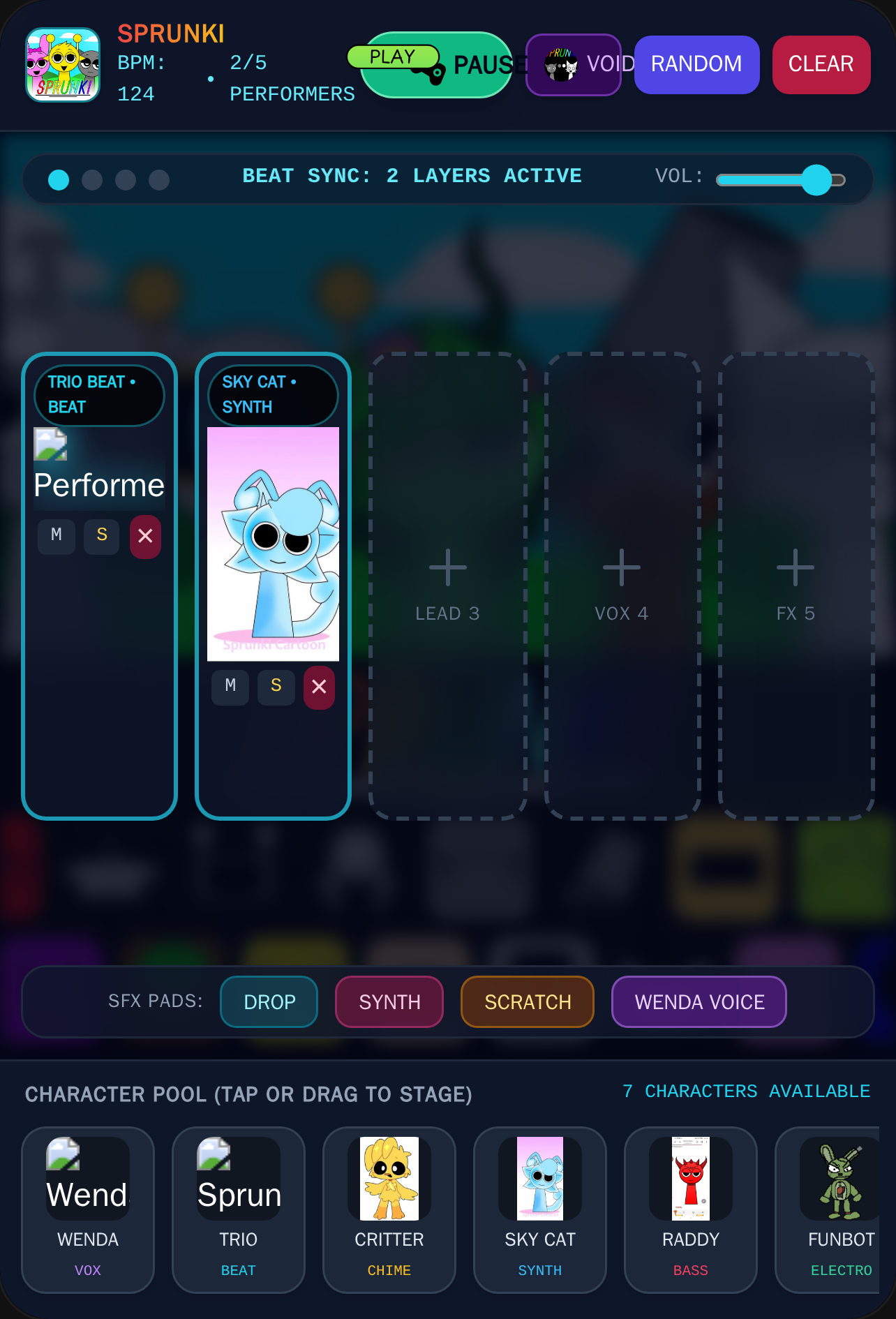 Sprunki Rhythm Creator cover