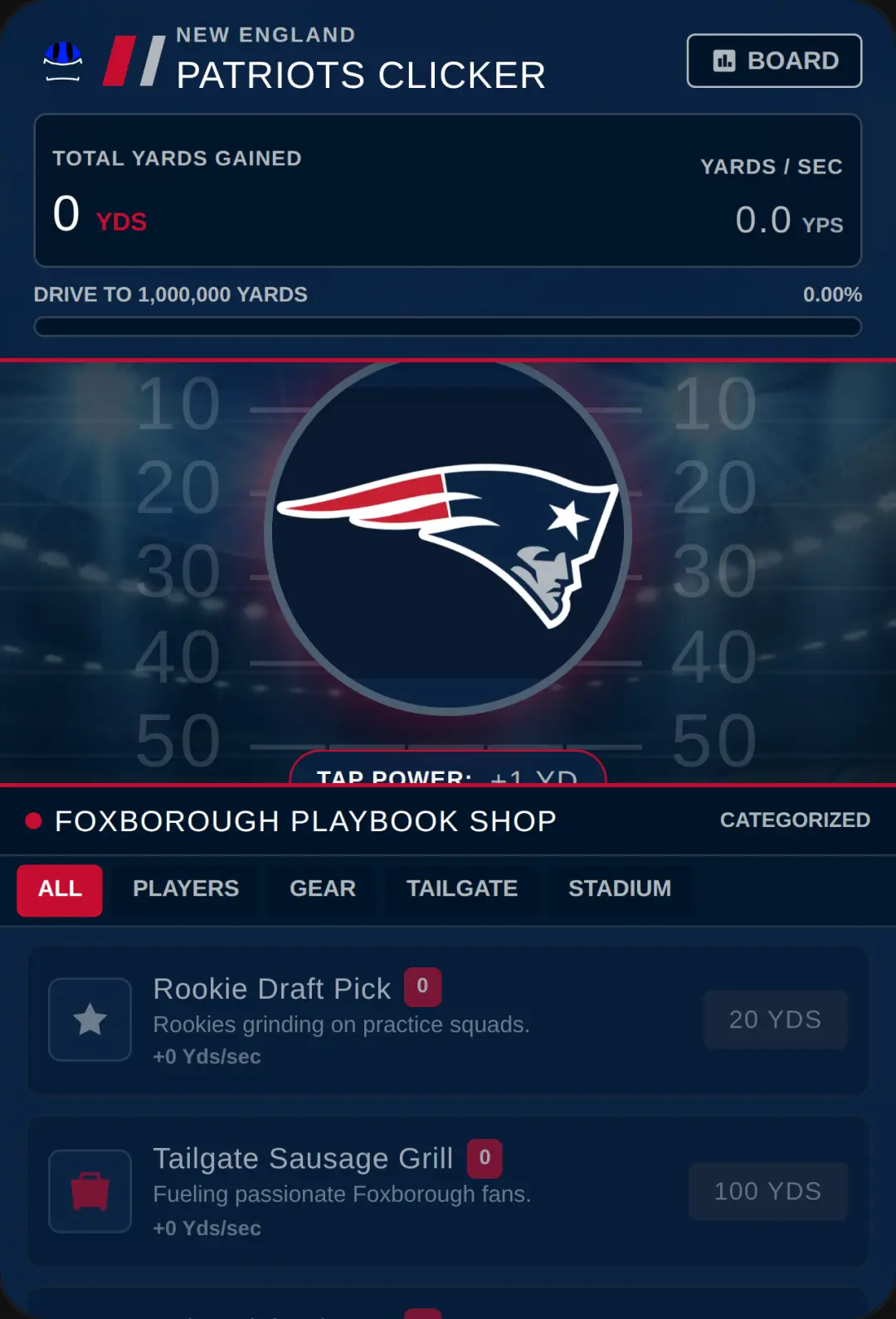 Patriots Gridiron Clicker cover