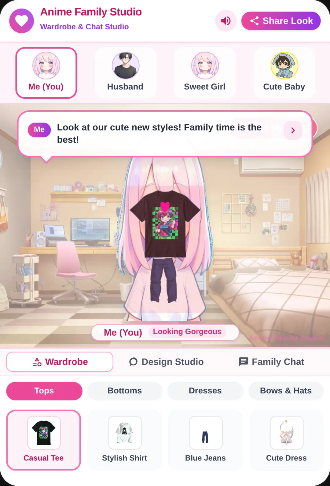 Anime Family Wardrobe Studio cover