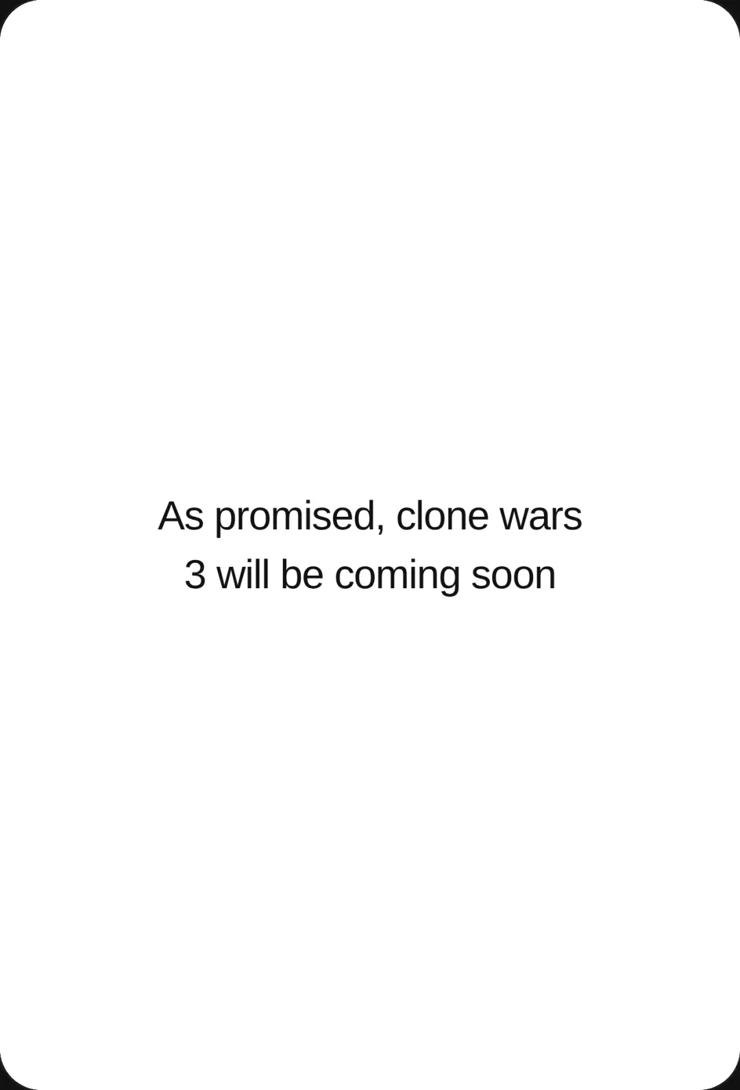 Clone Wars 3 Teaser cover