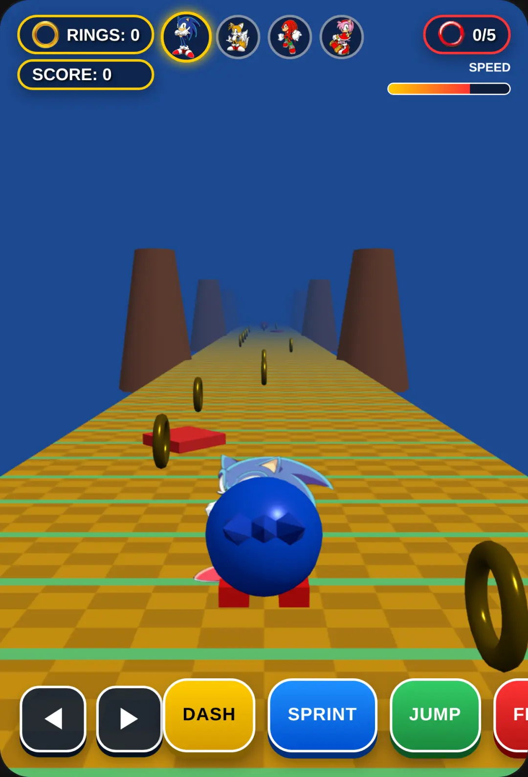 Sonic 3D Green Hill Speed Run cover