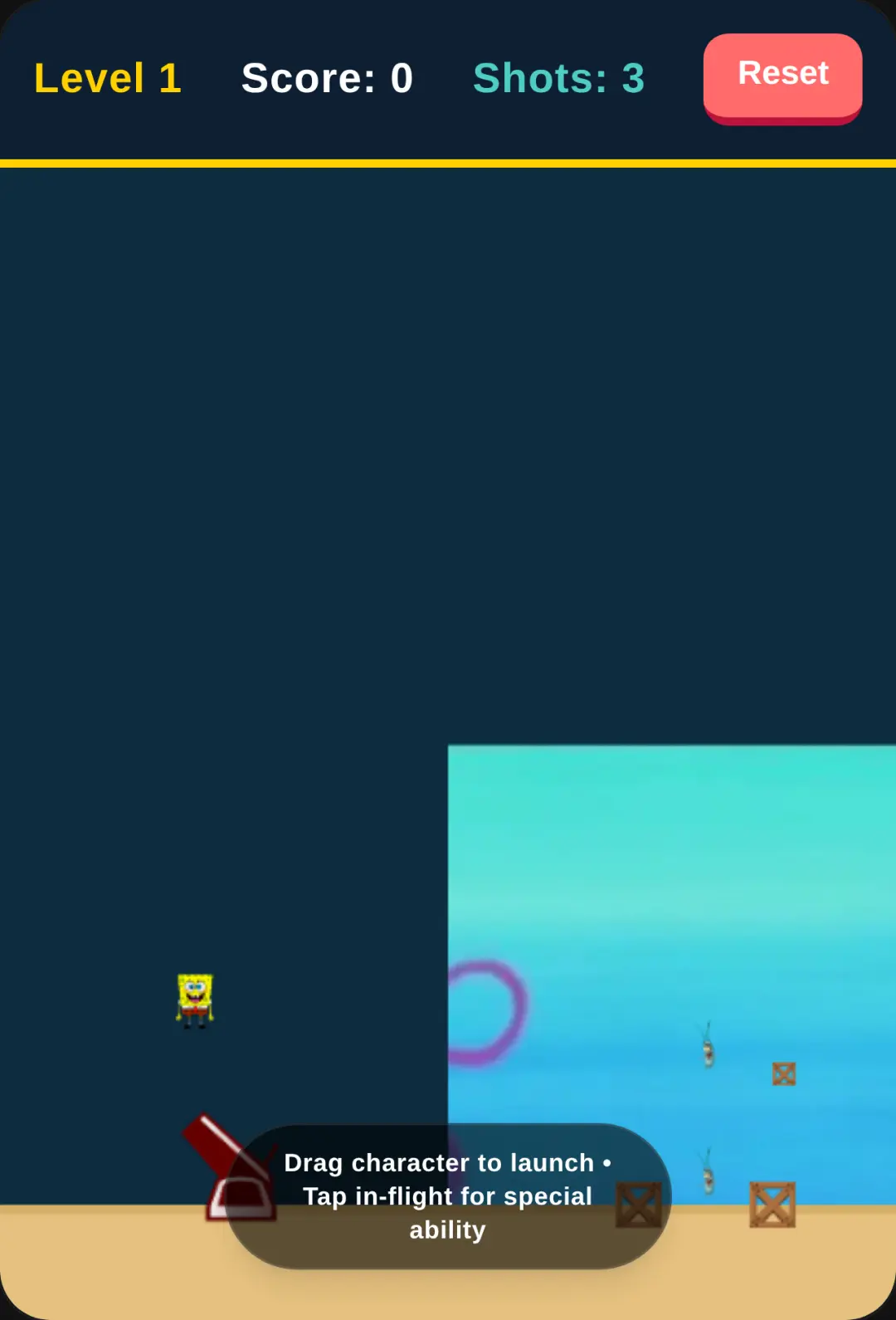 Angry Birds SpongeBob cover