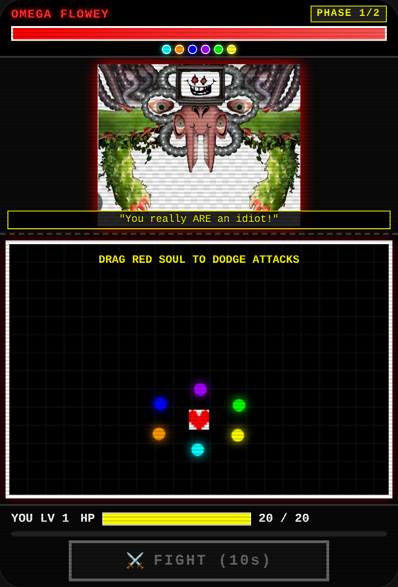 Omega Flowey Boss fight v1.2 cover