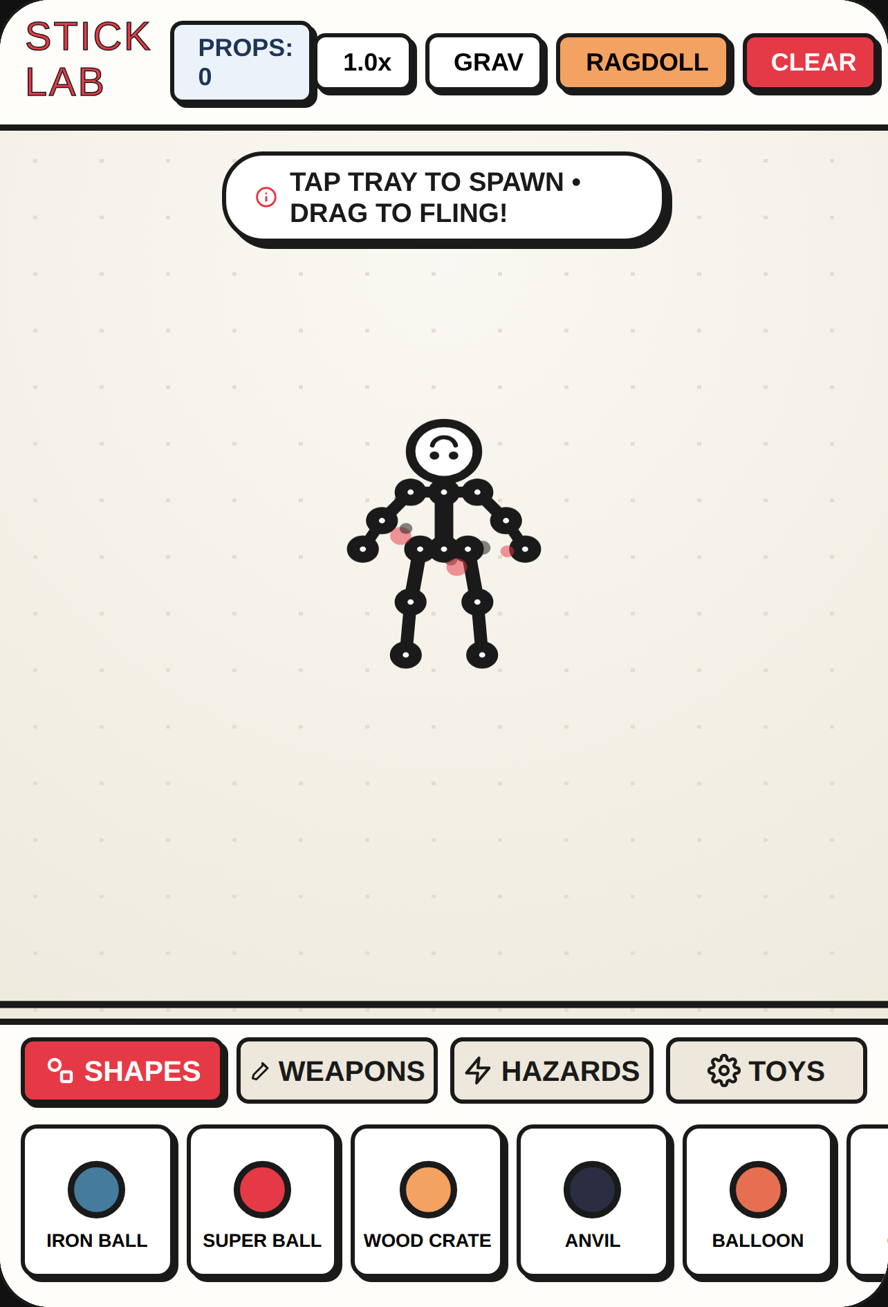 STICK LAB — Physics Sandbox cover